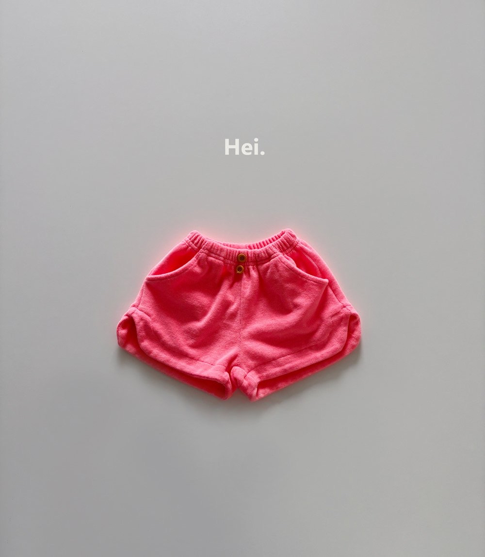 Hei | Soft shorts(Orange L(110-120)