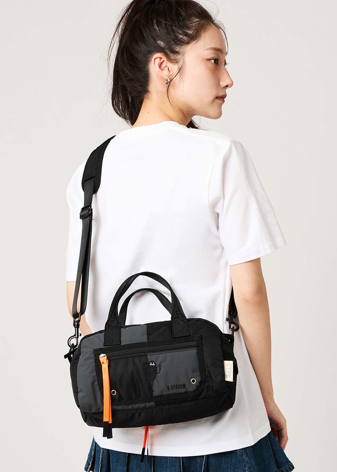 📦訂購 日本限定 CONTROL FREAK x graniph Beautiful Shadow 波士頓單肩包