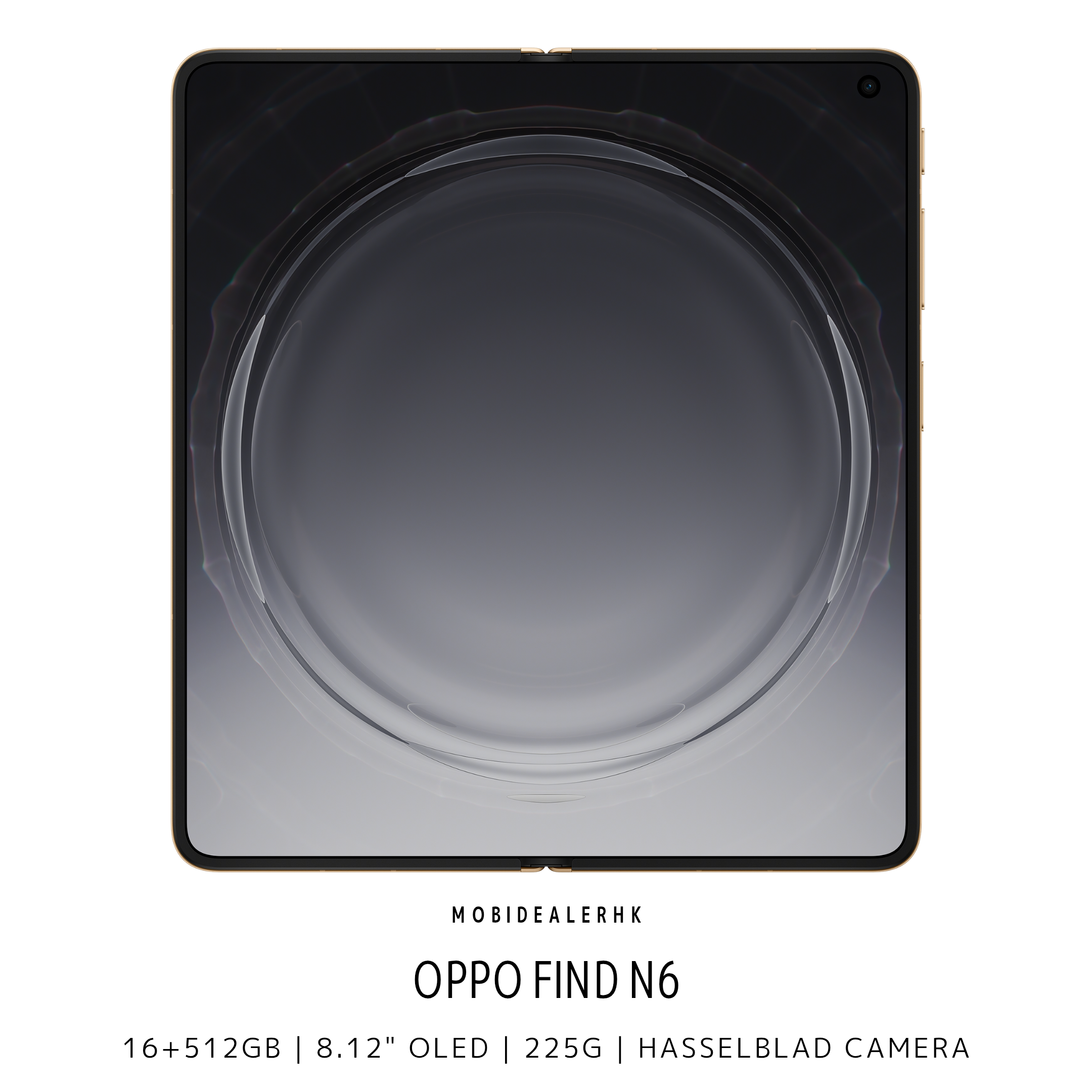 Oppo Find N6 | 5G | 智能手機 | 16+512Gb | 8.12" + 6.62" | AMOLED | Hasselblad Camera