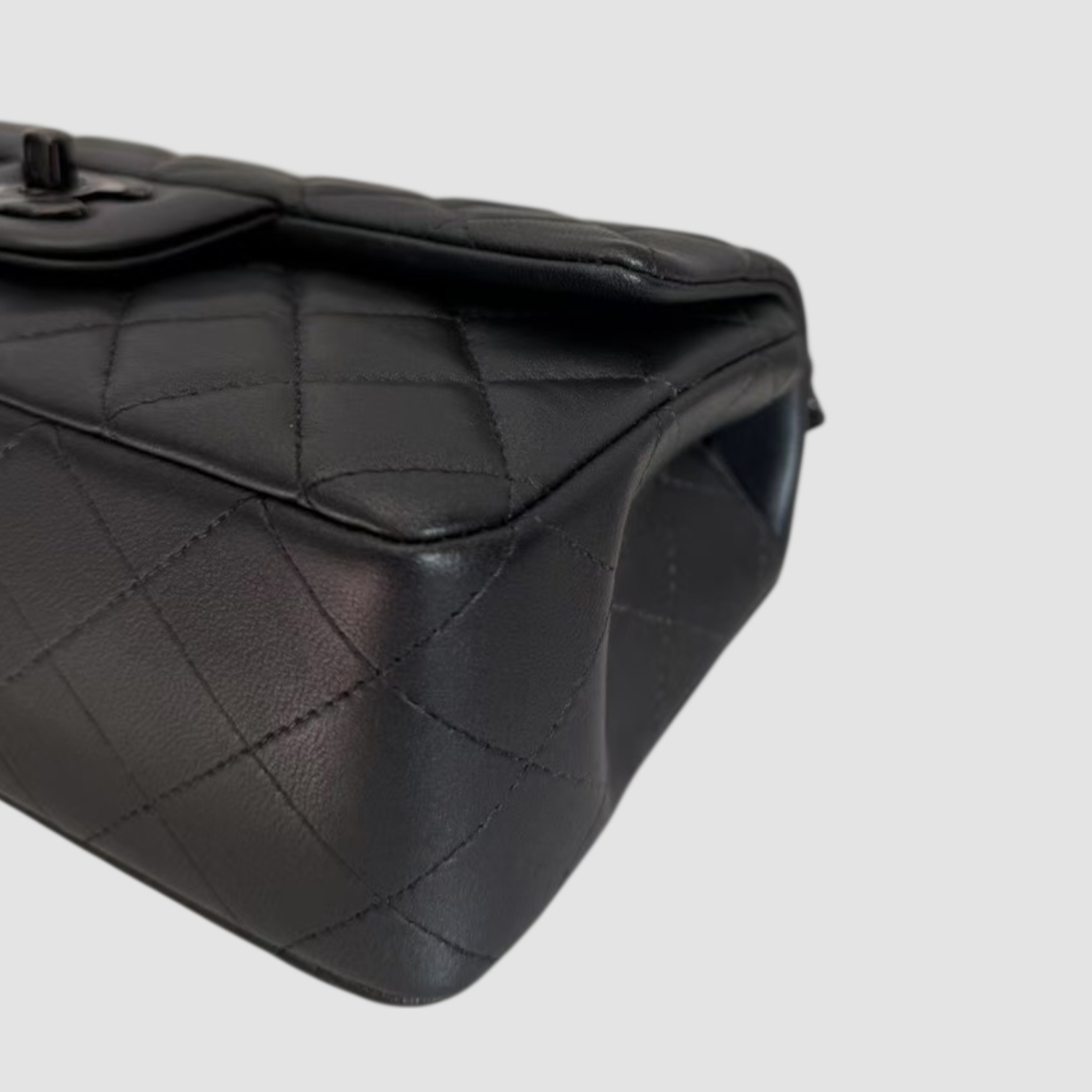 Chanel Lambskin 20cm So Black