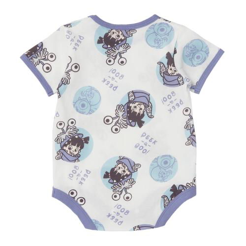 🇯🇵預訂 日本直送🇯🇵怪獸公司Boo人物滿印純棉短袖包屁衣