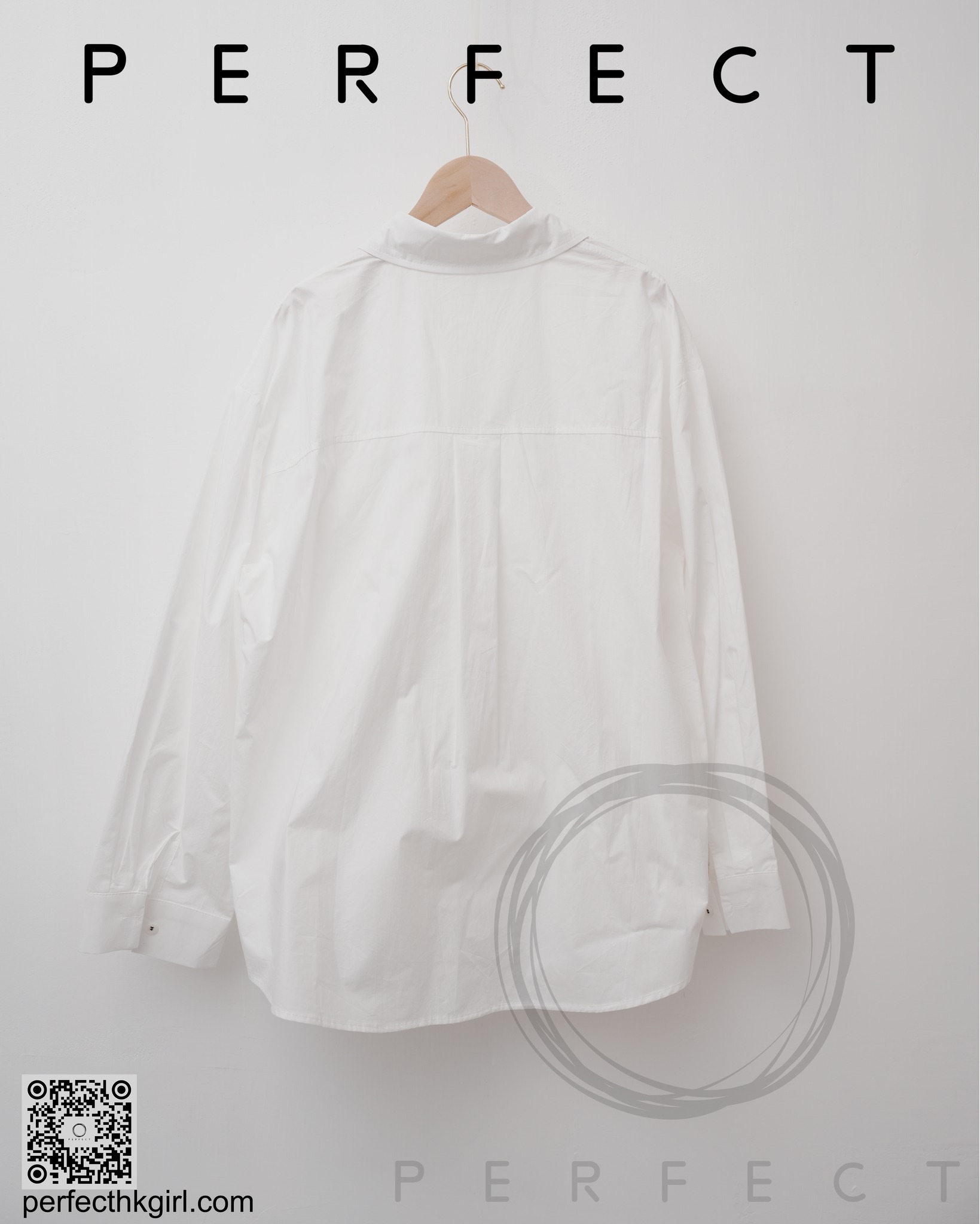 T0008_氣質自帶腰帶隨性上衣（純潔白）