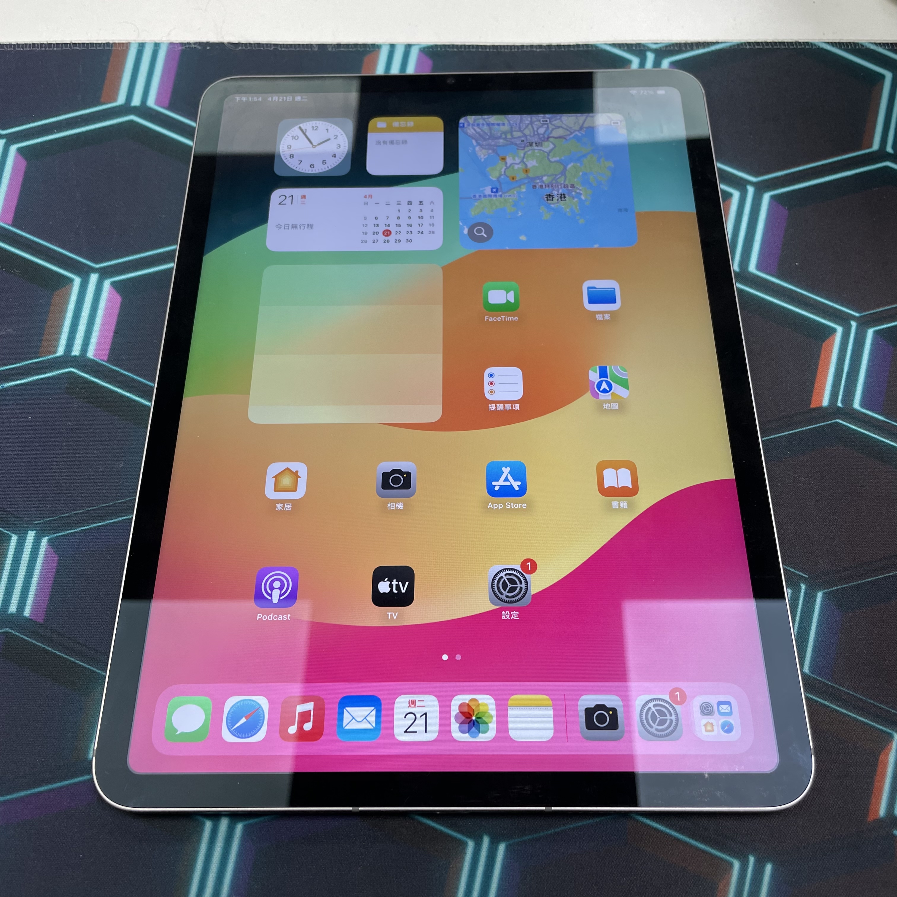 *639488 iPad Pro 4 11吋 M2 超靚機 512GB 插卡版 灰色 gray