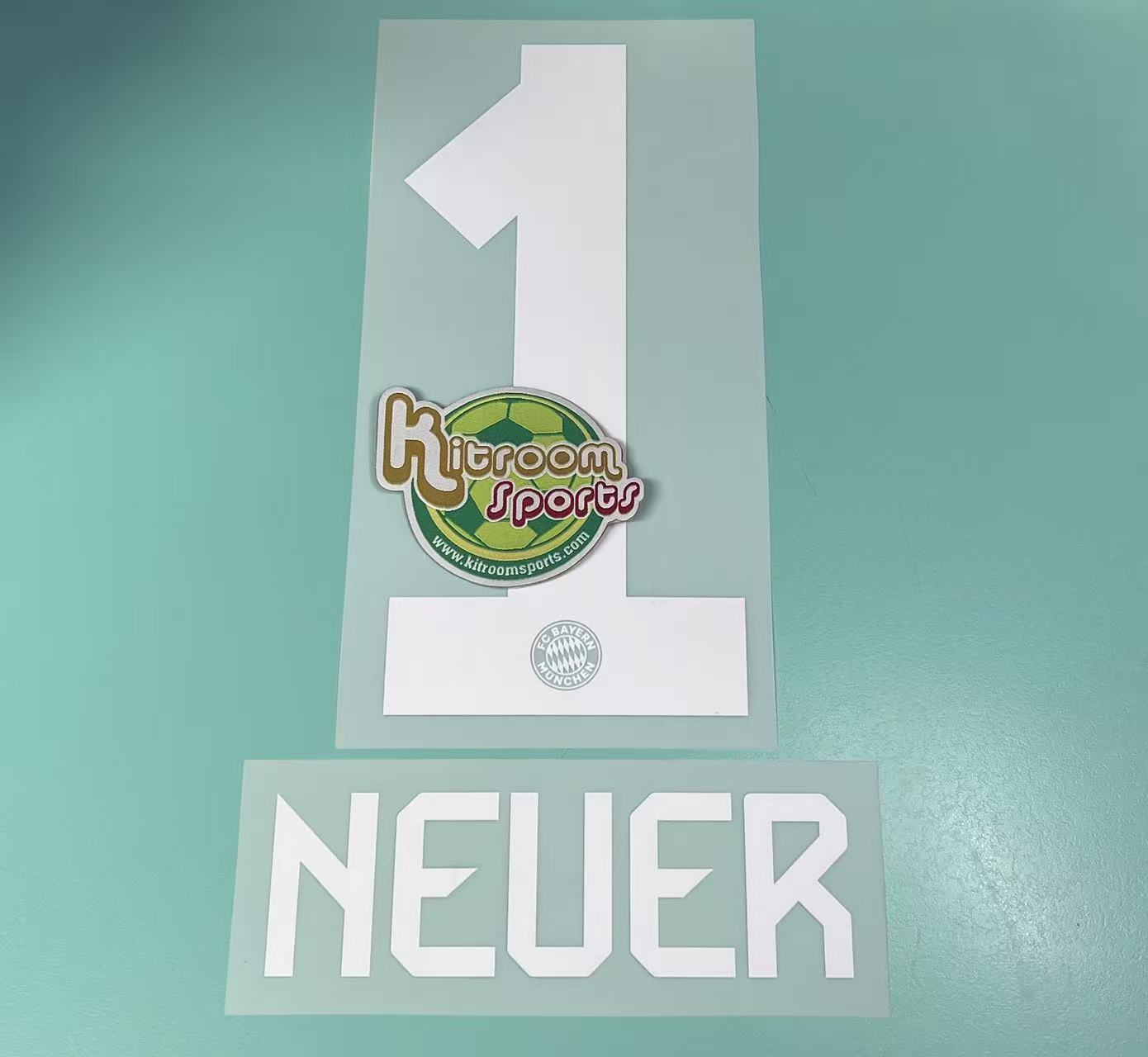 2025-26 Bayern Munich Home GK Nameset #1 NEUER