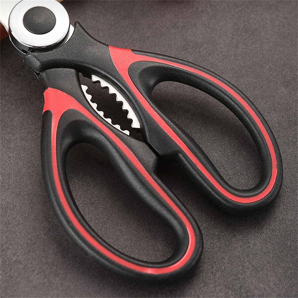 不鏽鋼廚房剪刀 2.5紅黑 UA0535