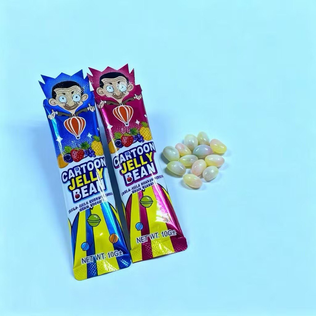 30pcs x10g Balloon Brand Cartoon Jelly Bean chewy candy fruits flavour