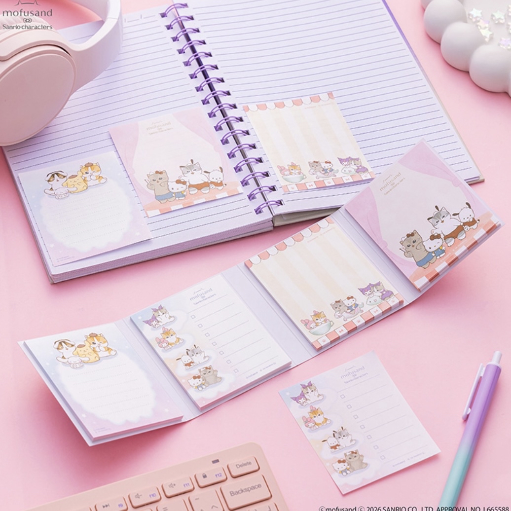 Mofusand 鯊魚貓 MEMO｜預訂