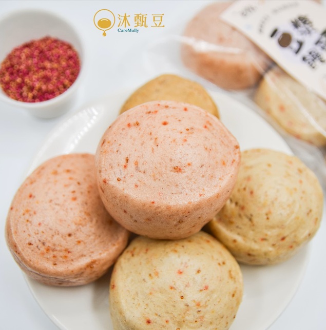 嚴選台灣高質品牌 沐甄豆 香濃Q彈豆漿饅頭 6個裝 全單滿$500或以上，包順豐冷運到順豐自提點