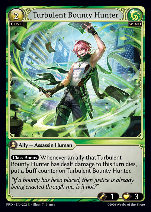 FOIL - Turbulent Bounty Hunter / PRD-202 (U)