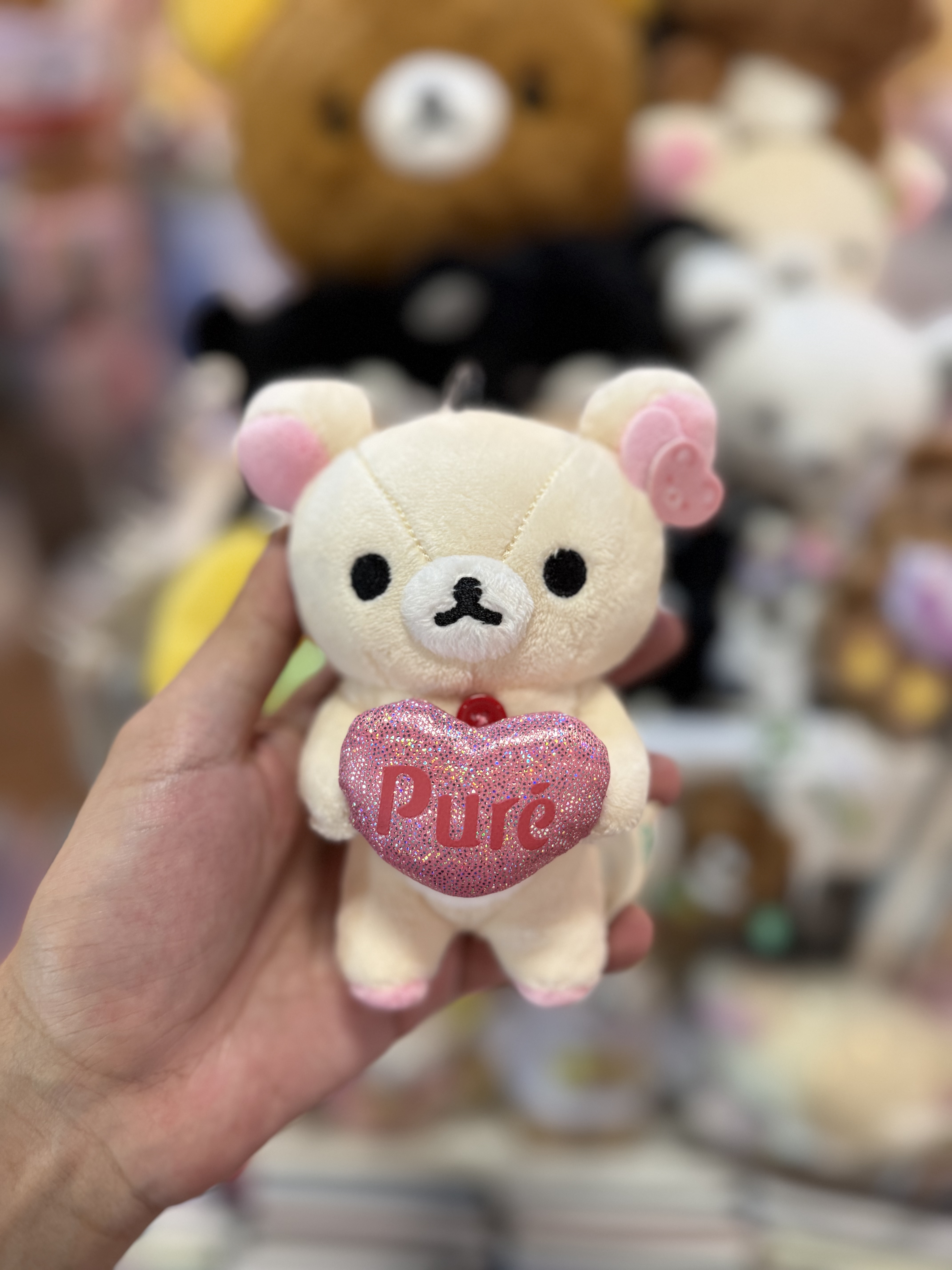 《現貨》全新loft 限定puregumi x rilakkuma 掛飾