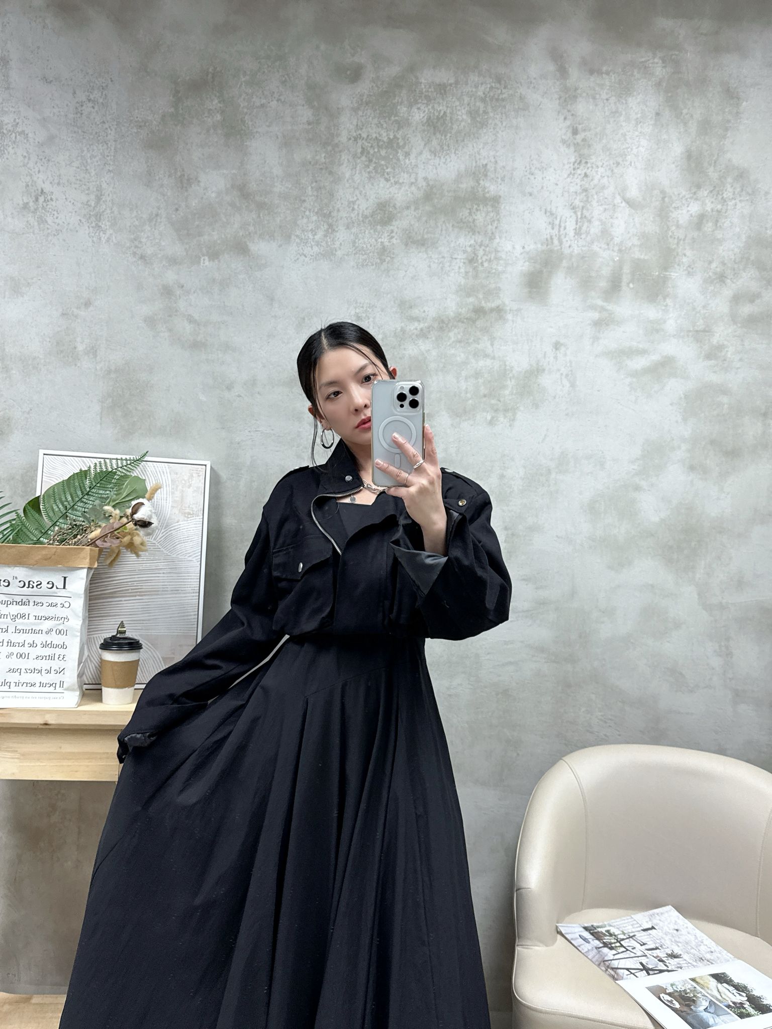 B02 不規則腳恤衫棉Ops