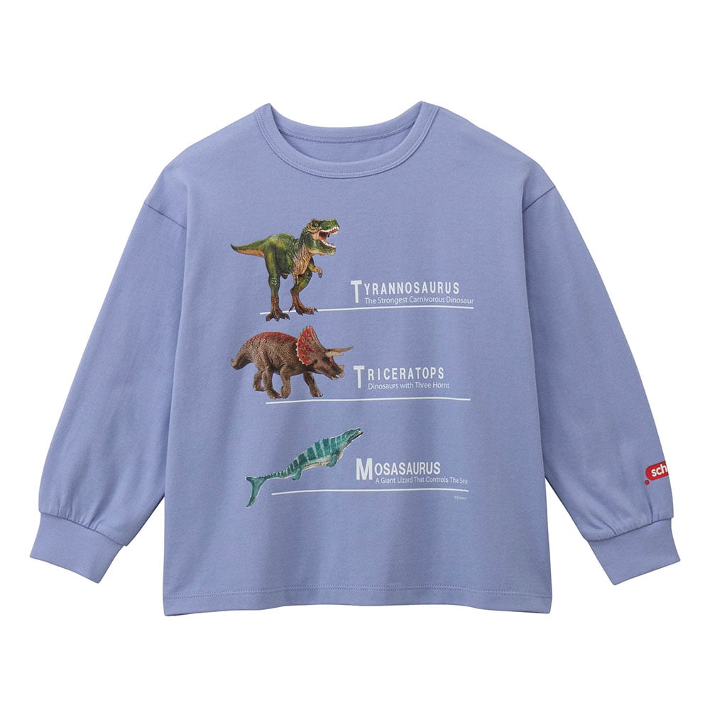 【⭐訂購⭐】 🇯🇵日本直送 🌀#Schleich 恐龍長袖 tee［5款選］ 🌀  [PLCA-0037] [260329]