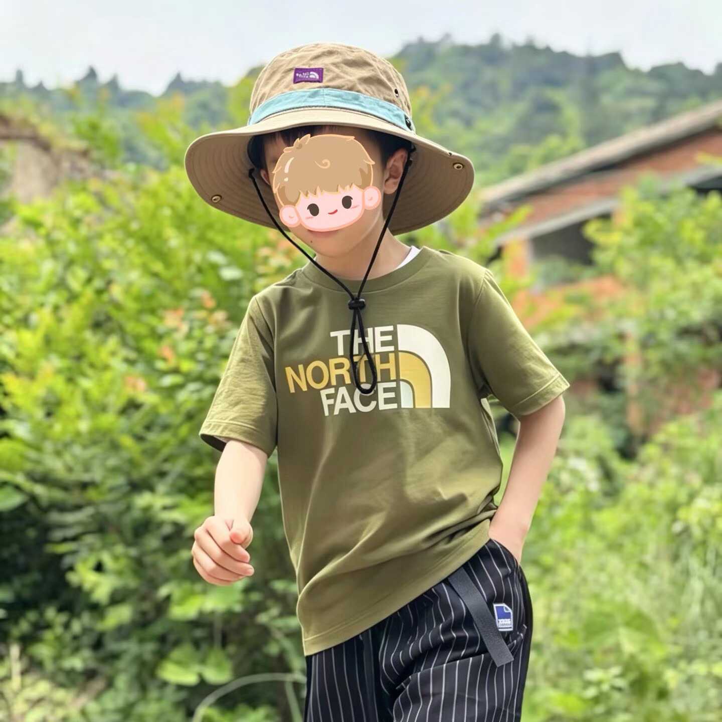 預訂 TNF紫標兒童漁夫帽 [26A1475]