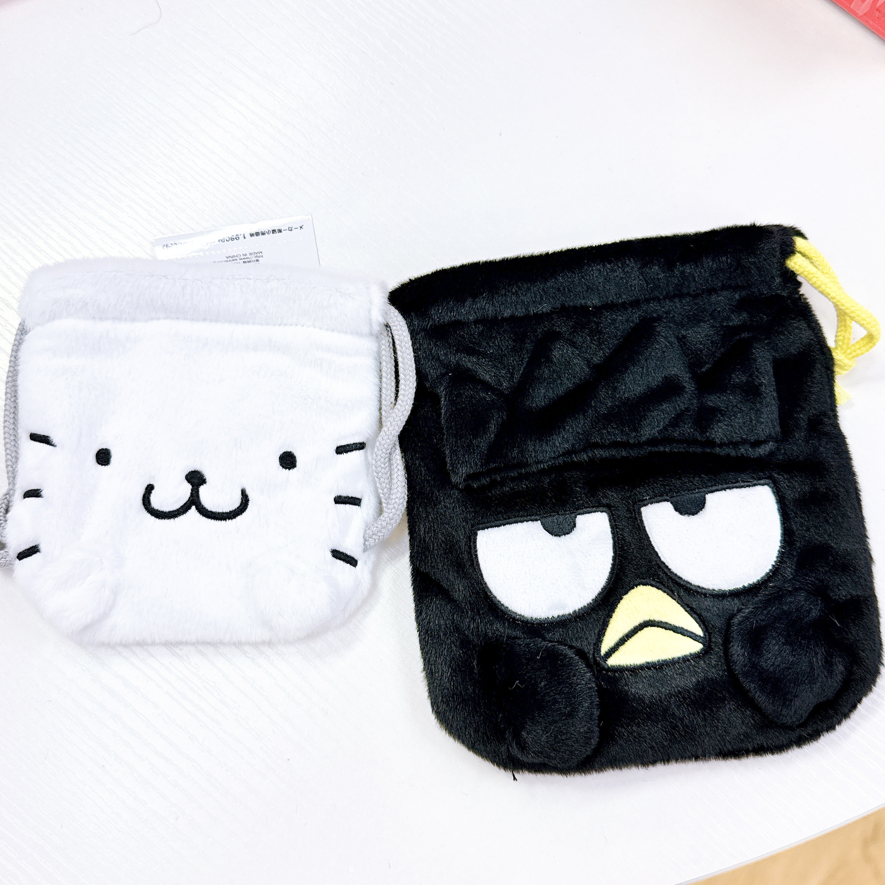 日本版Sanrio索袋套裝 一套兩個 細嗰個可以當背囊俾公仔孭上身