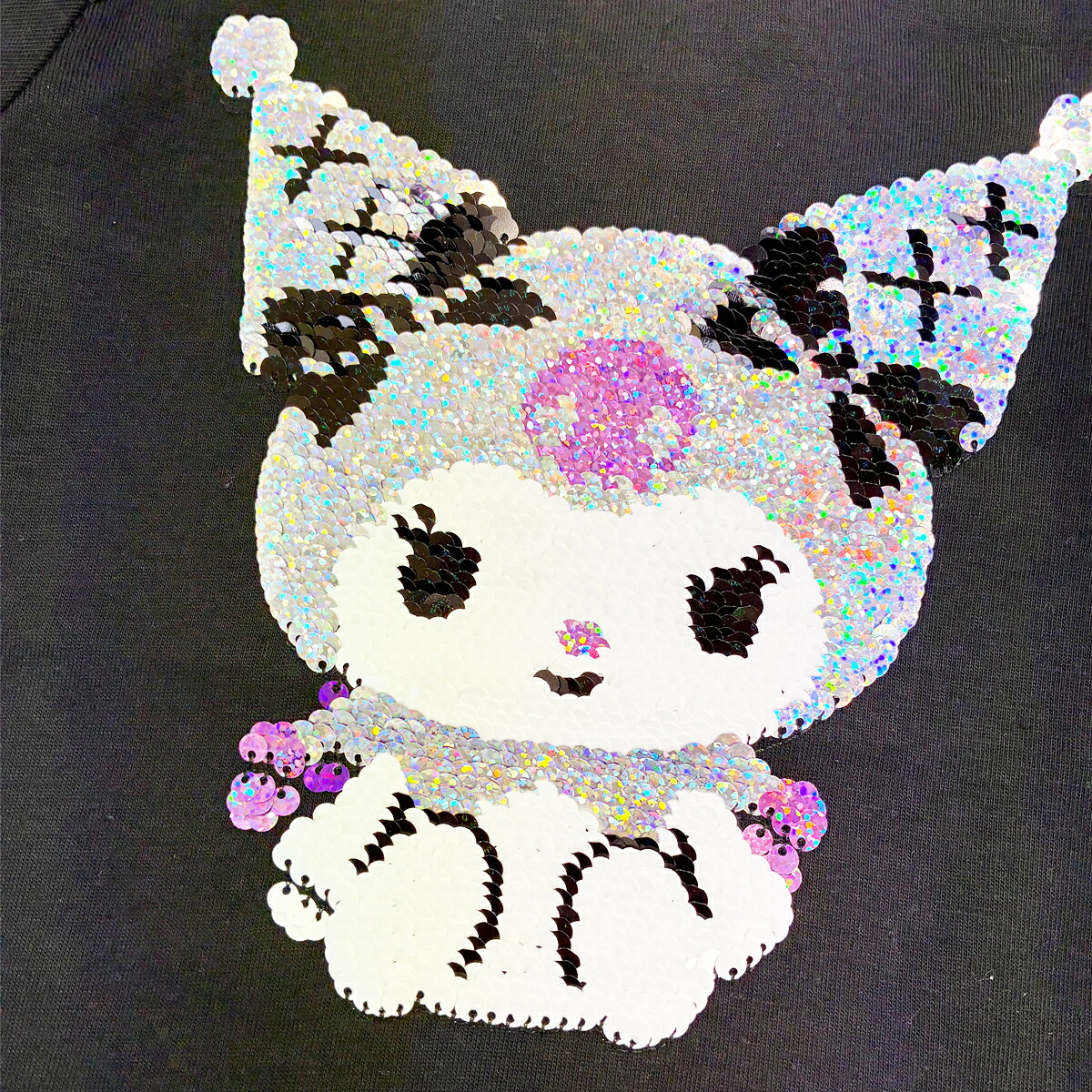 🆕【⭐訂購⭐】 🇯🇵日本直送 🌀#Sanrio 荷葉邊閃閃珠片長袖 tee［6款選］ 🌀[PLIA-0058] [261009]