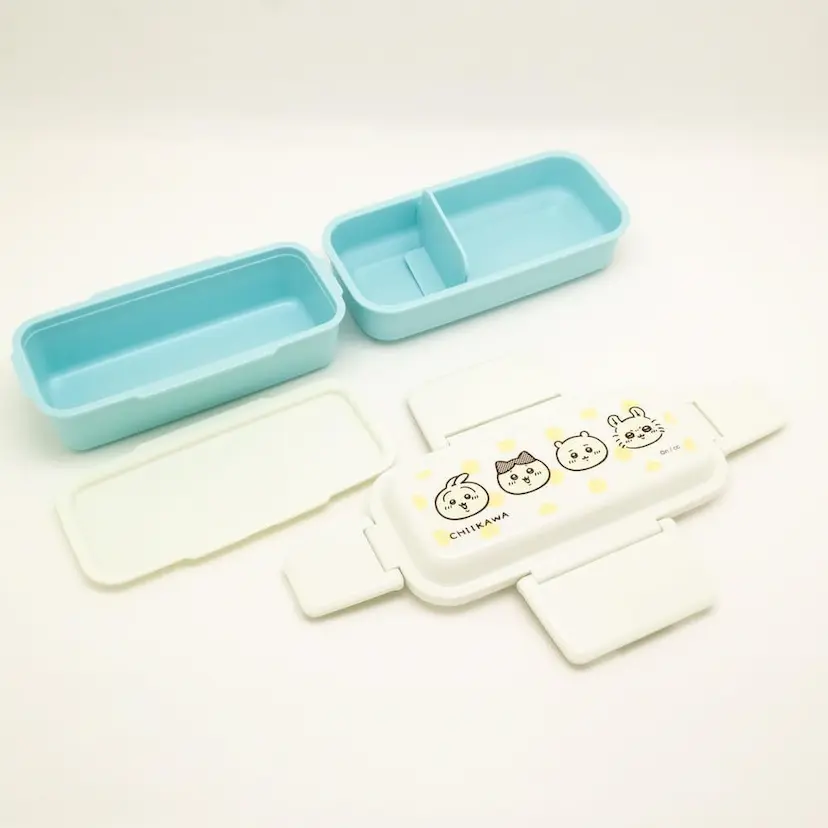 現貨🌸日本直送 | 日本製Chiikawa抗菌雙層午餐盒/微波爐適用便當盒600ML