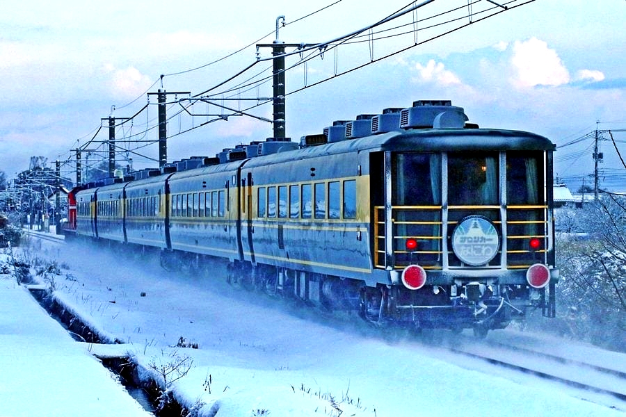 JR 14-700系列客車沙龍車14系Salon car Naniwa set N比例
