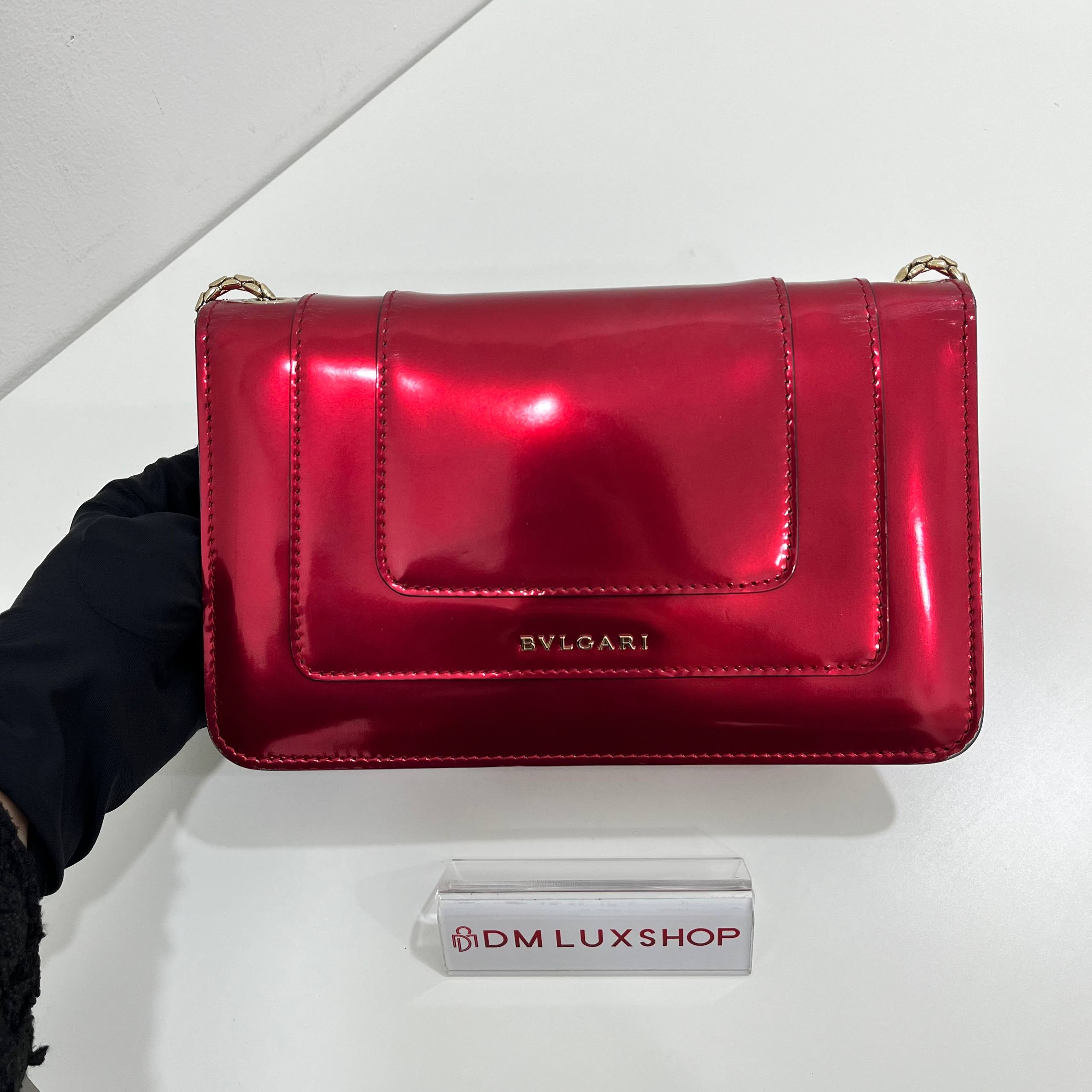 Bvlgari Red Sling Bag