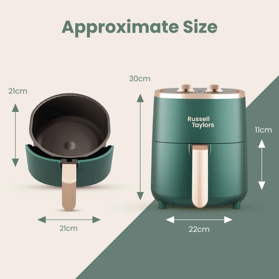 Russell Taylors 4.2L Air Fryer - Green (Z1G)