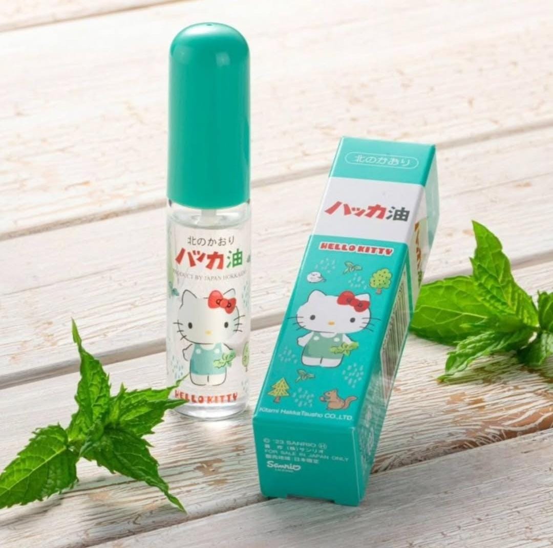日本HELLO KITTY 北見薄荷油 11.5ml 神級萬用植物精油