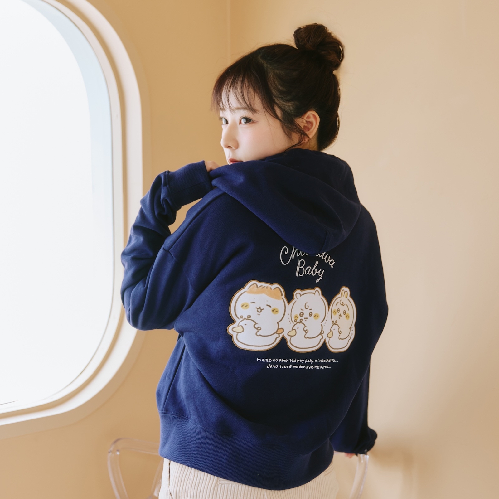 日本預訂📍Chiikawa Baby可愛BB樣系列第二彈 - 連帽外套 不包郵 23/1日本開售