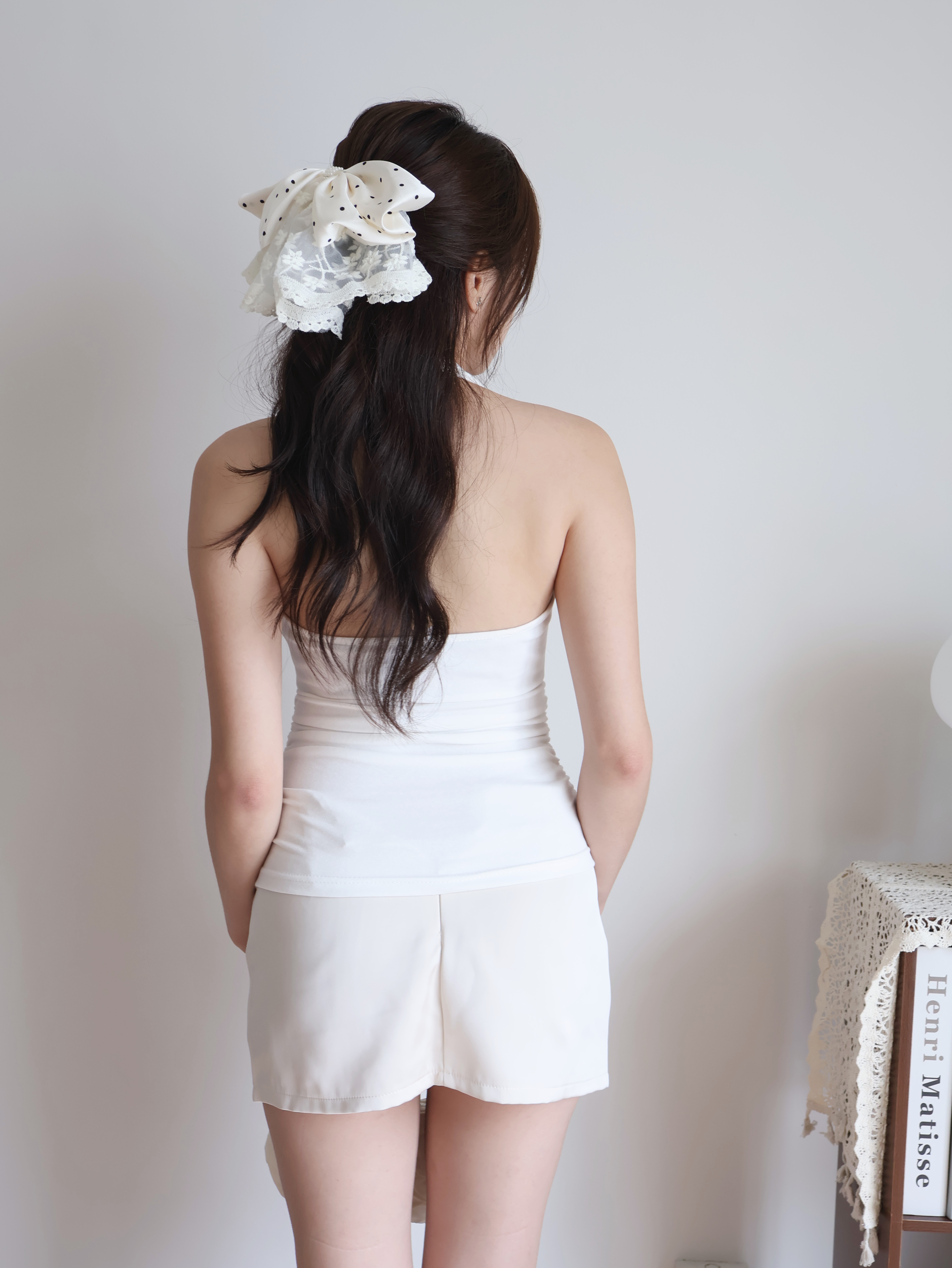 Gracie Halter Top | White