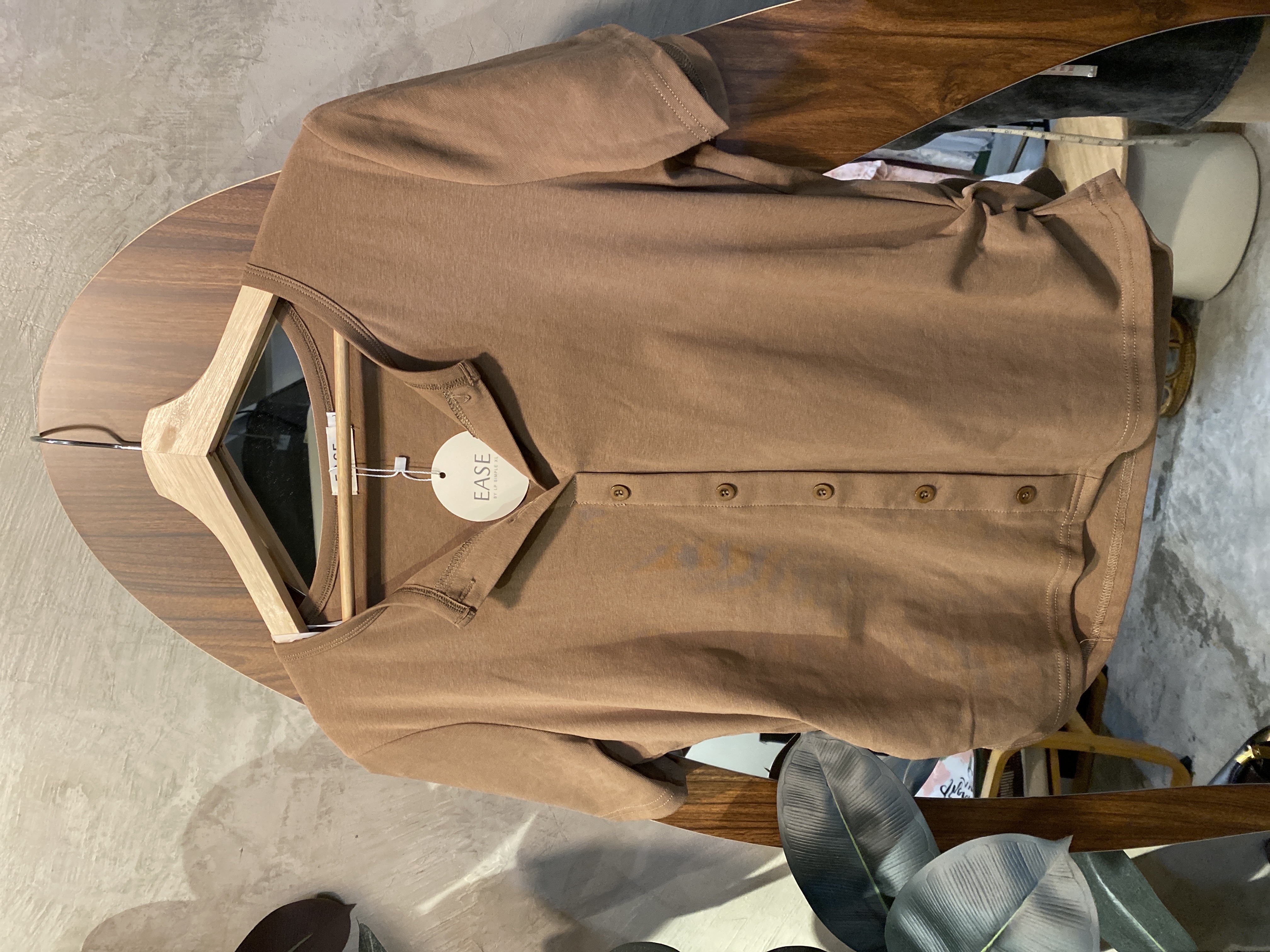 ✨4621号-性感排扣修身收腰上衣