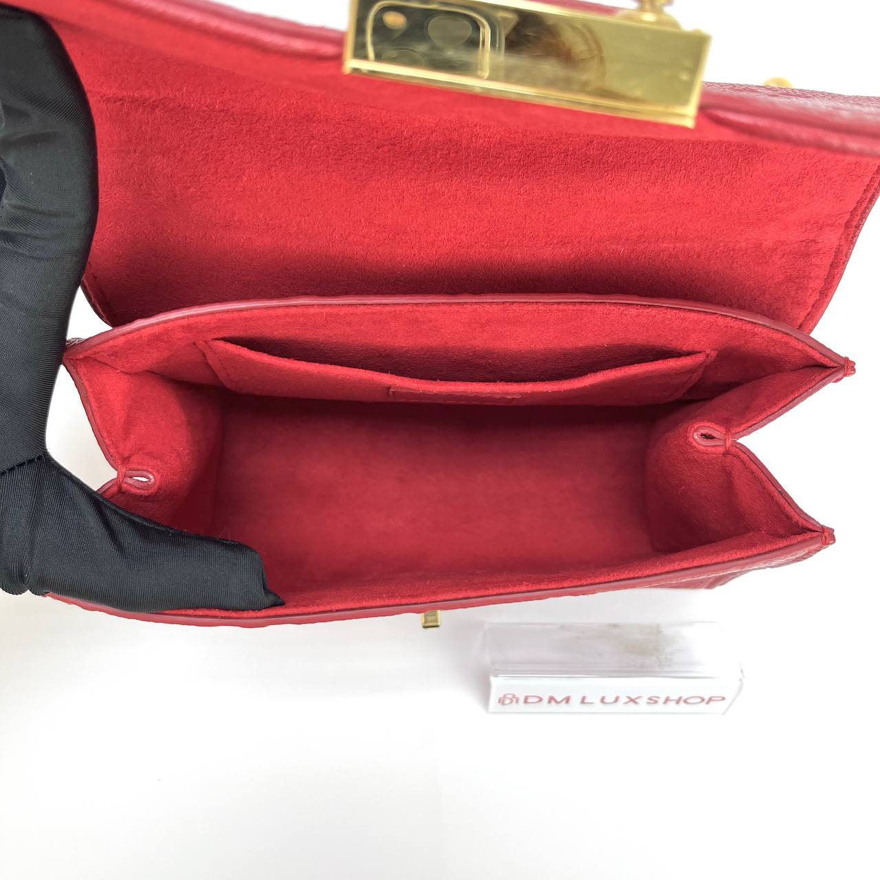 LV Saint Sulpice Red Empreinte PM GHW