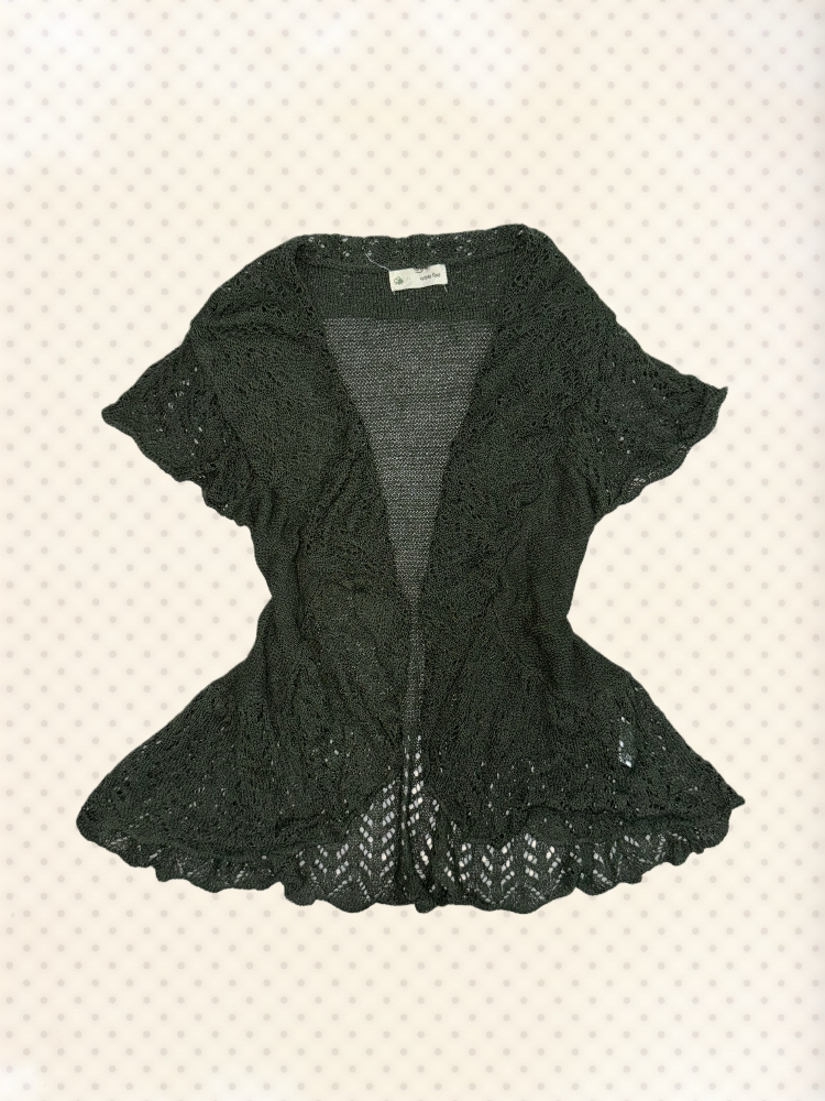 Mori Lace Knit Bolero