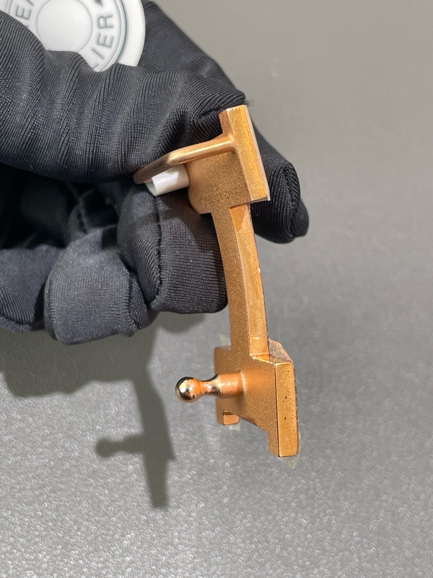 【預訂貨品】HERMES 80碼 Z刻雙面黑色拼大象灰 