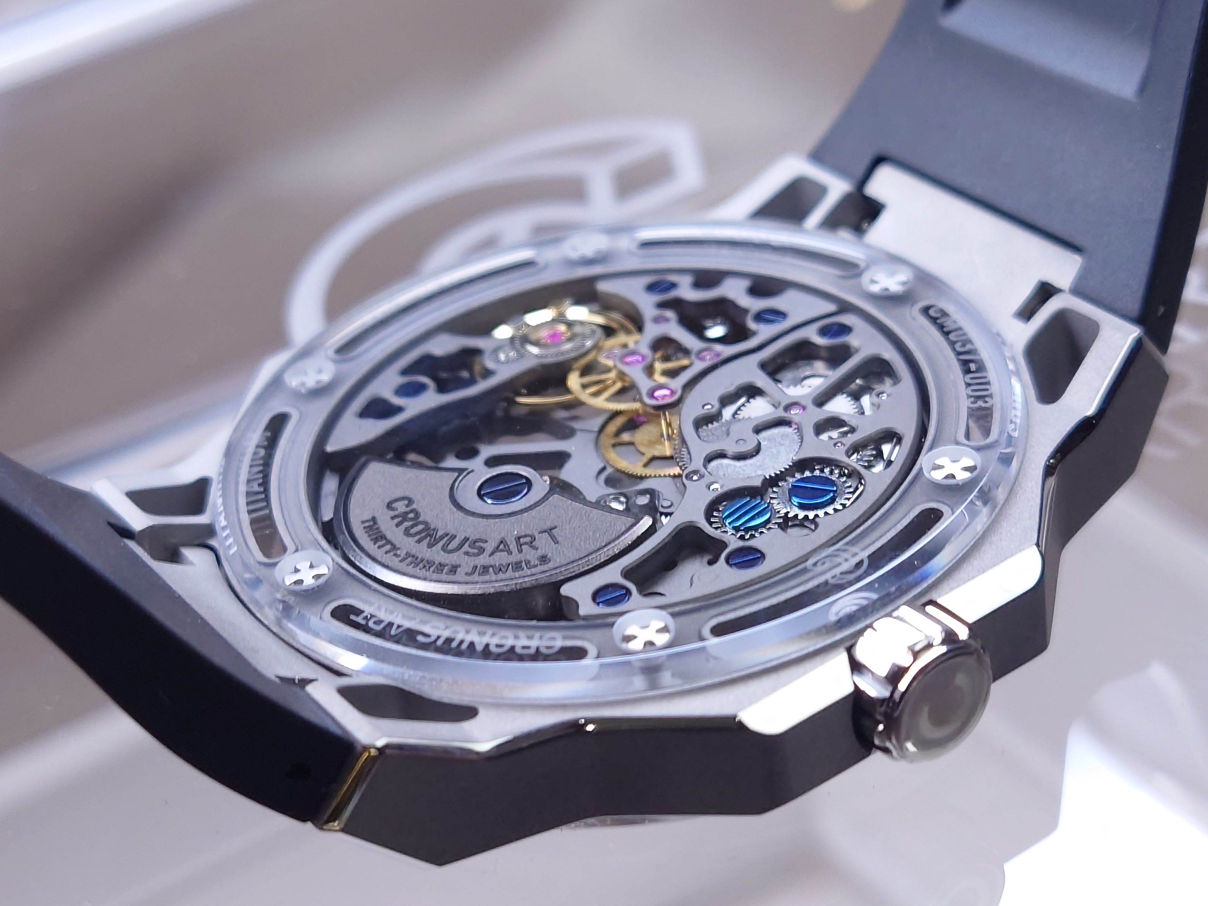 Cronus Art 探險者珍珠陀機械表 Grey