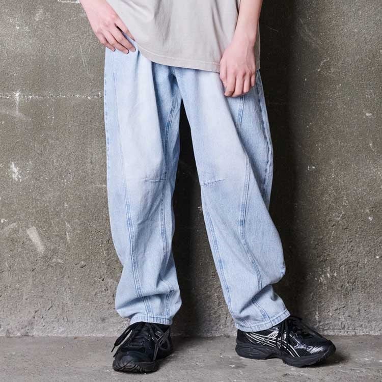 🆕【⭐訂購⭐】🇯🇵日本直送🌀Daddy Oh Daddy 仿舊 繭型牛仔褲 #baggyjeans🌀[ELEA-0010][260601]