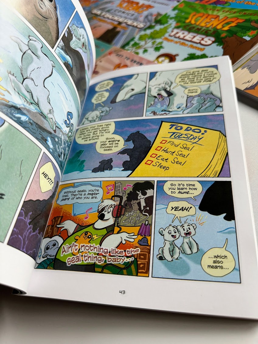 Science Comics Series 32 books  -9-13 Years | B125