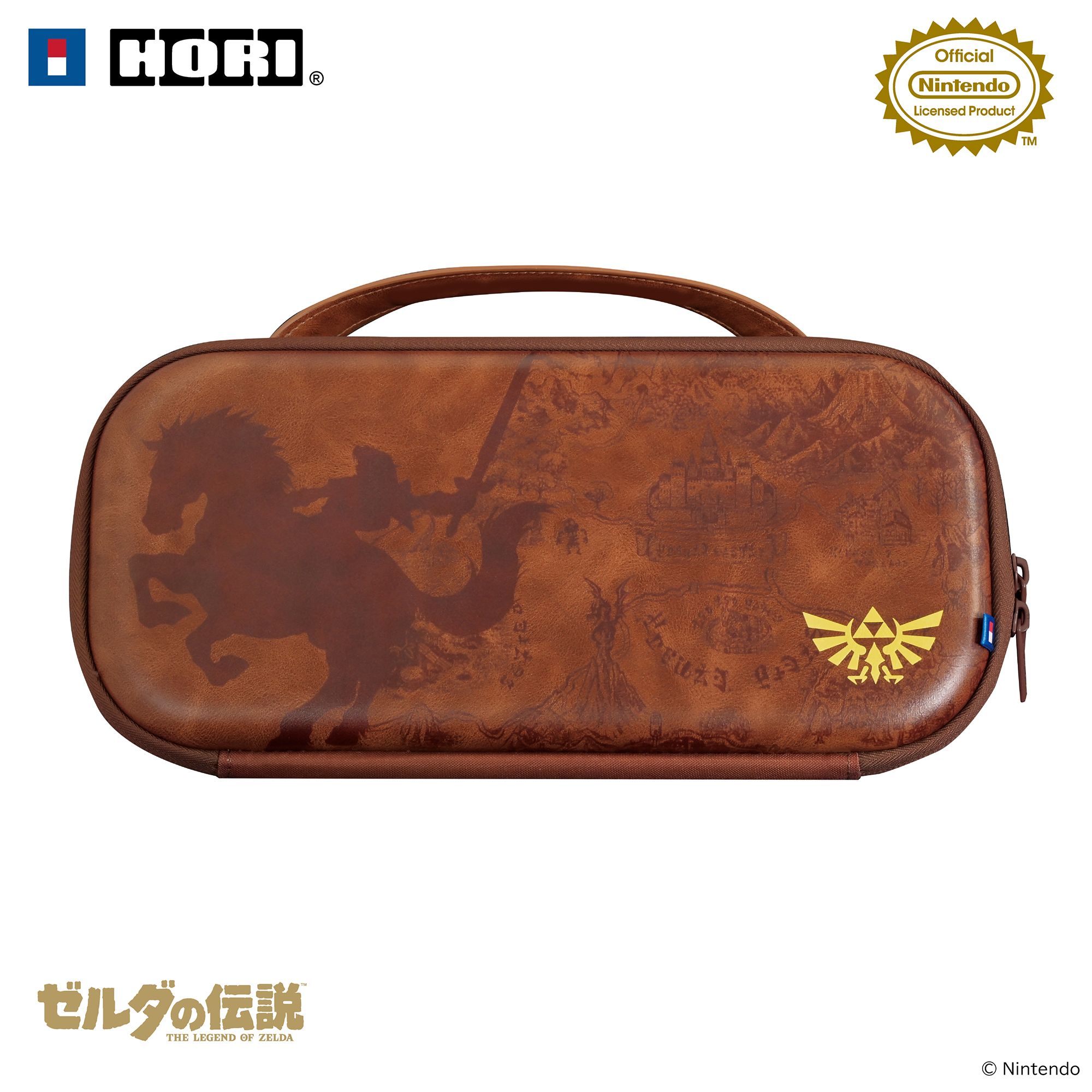 HORI NS2 輕薄硬殼主機保護包 薩爾達傳說系列 (NSX-249)        HORI NS2  Slim Hard Pouch Plus The Legend of Zelda Series (NSX-249)