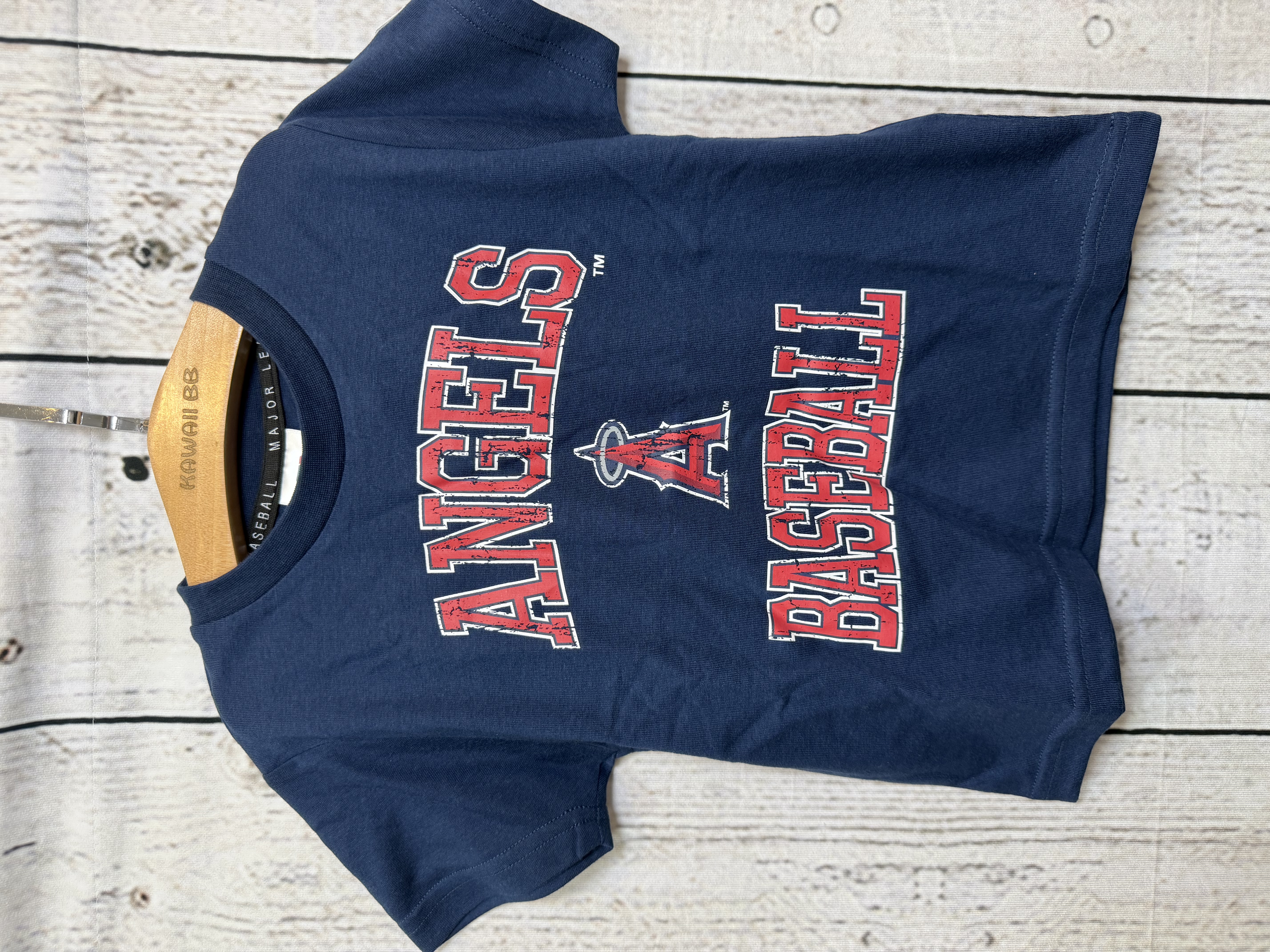 <門市現貨清貨 🈹>MLB ANGELS短䄂衫(5431M)