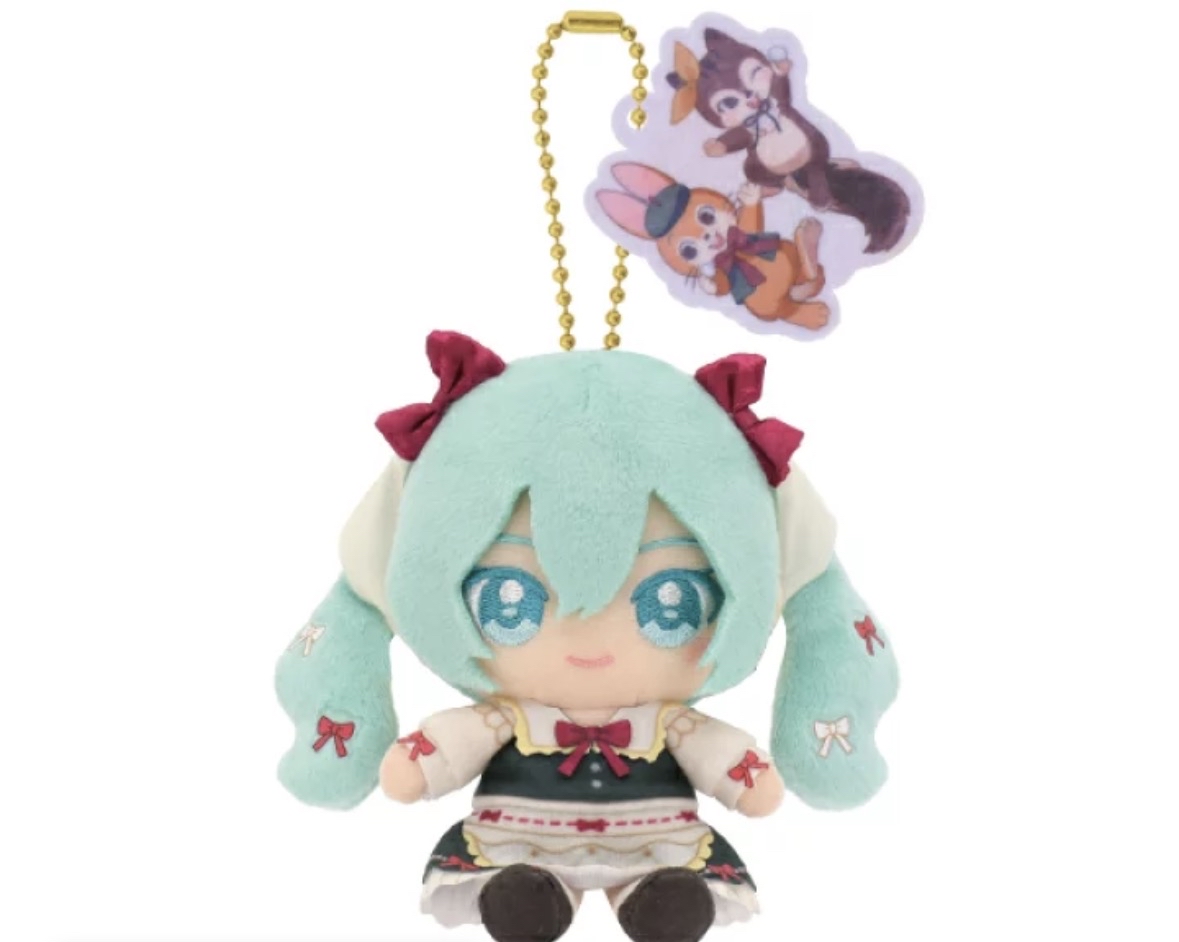 初音未來x太空糖公仔吊飾