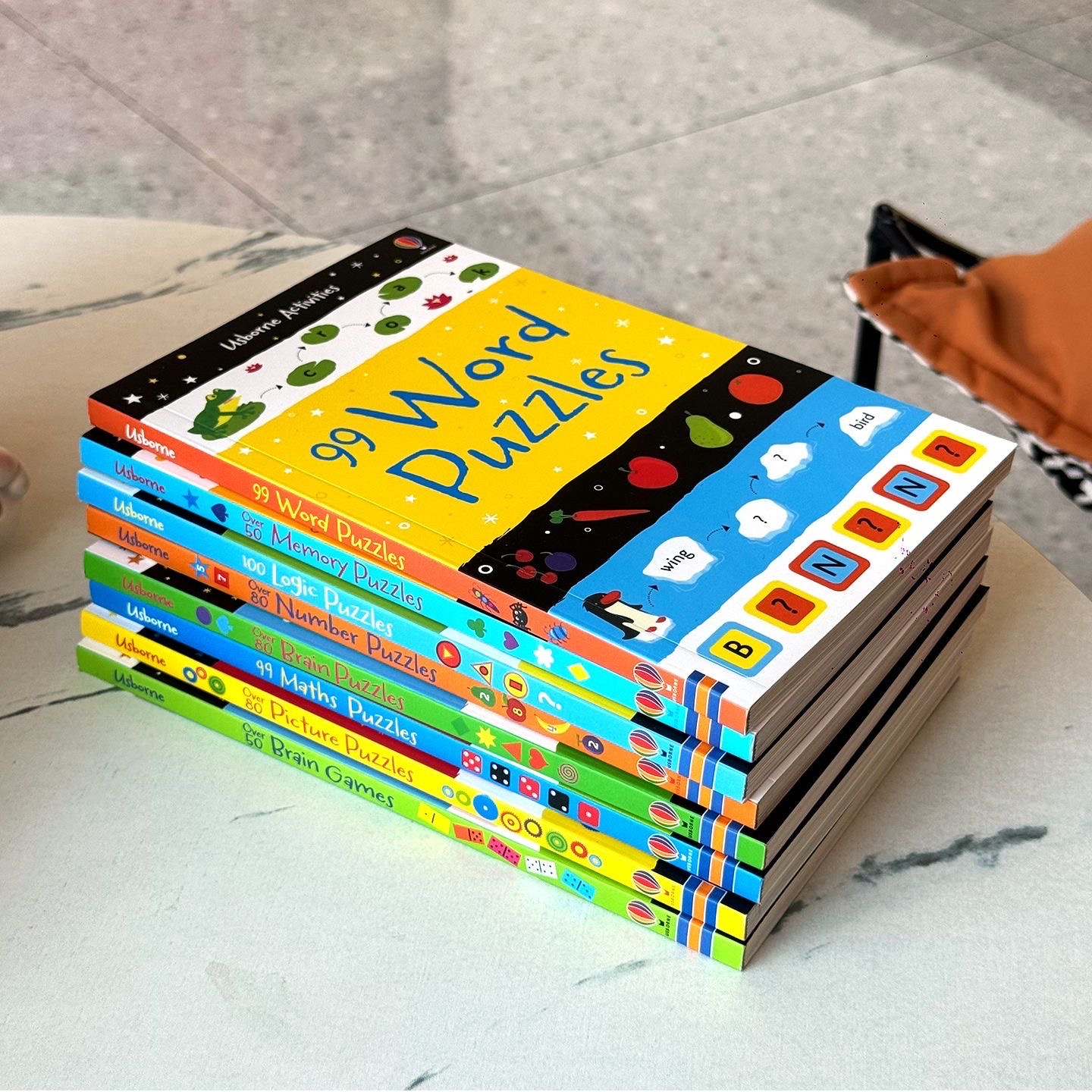 Picture Puzzles：Usborne（出版社） · Memory Puzzles、Number Puzzles、Brain Games、Brain Puzzles、99 Maths Puzzles、99 Word Puzzles：Usborne 旗下編撰，Simon Tudhope ， Various 編著