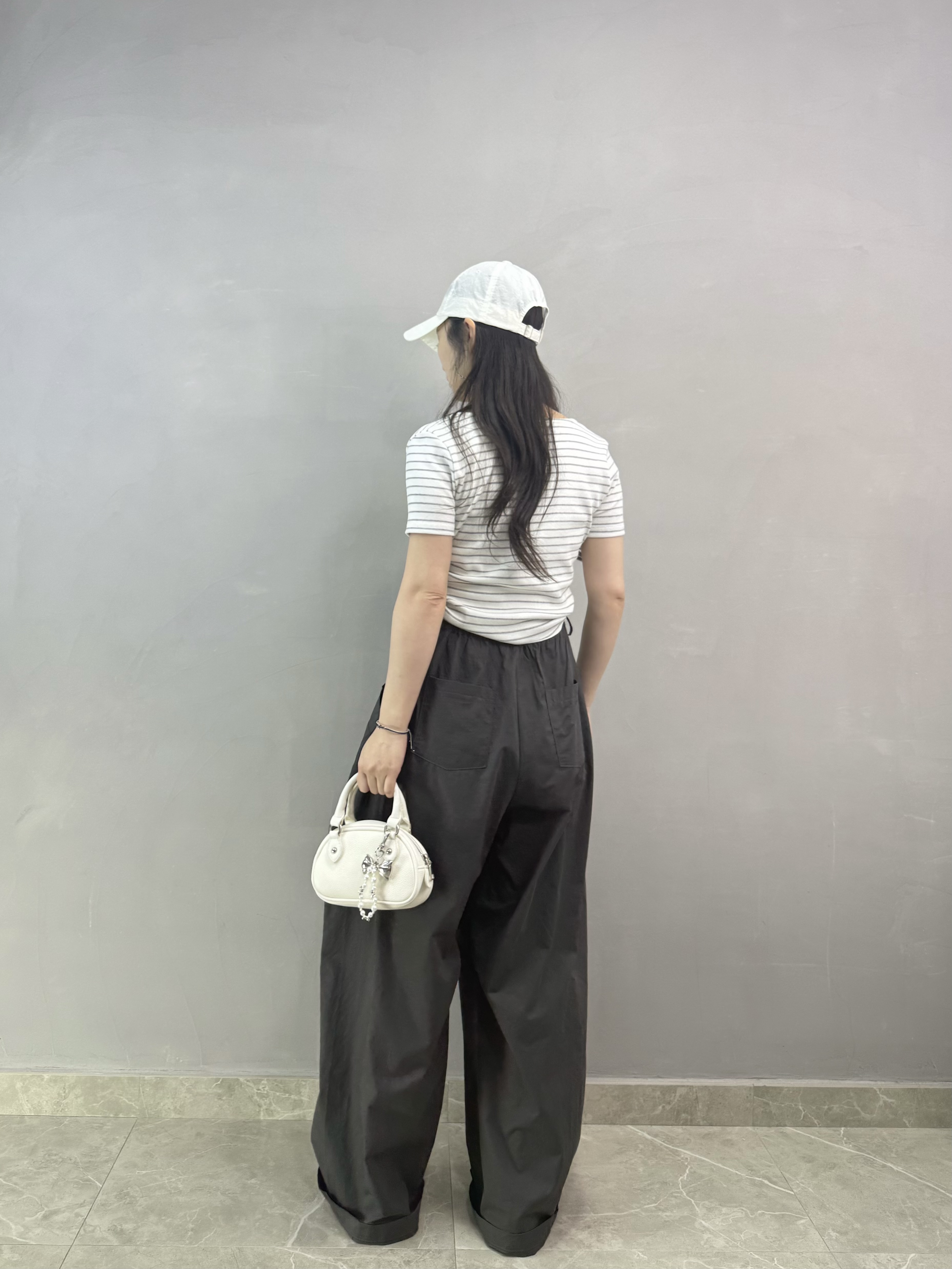 W77 橫間吊帶bra top+外套Set