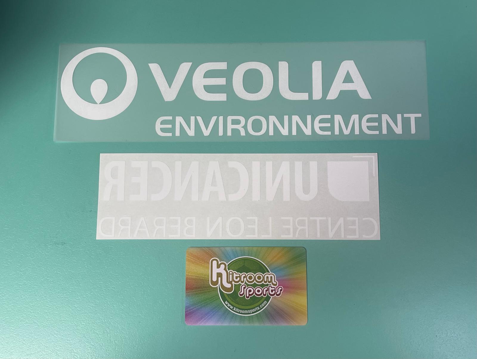 2013-14 Olympique Lyonnais 3rd Sponsor Set