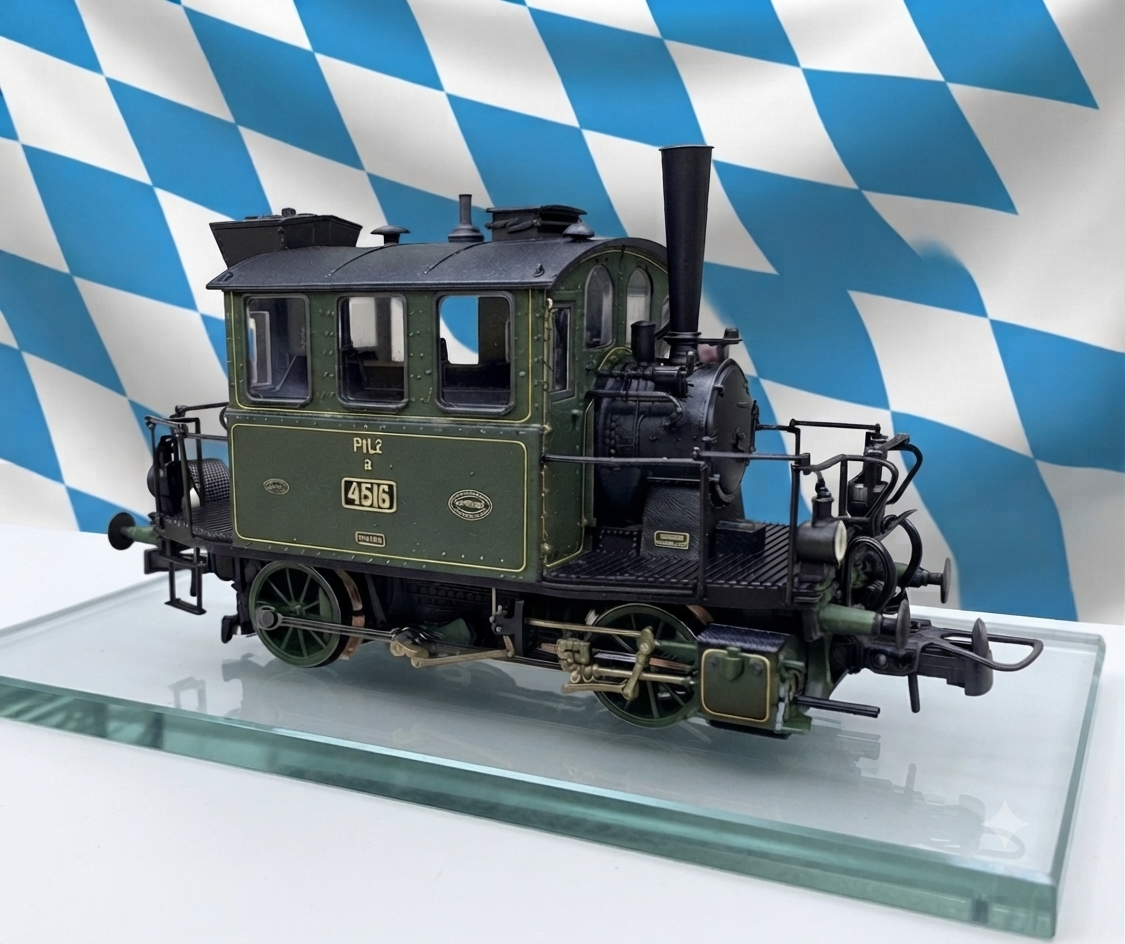 Roco Ptl 2/2 of the k.bay.sts.b (Glaskasten) DCC Sound 