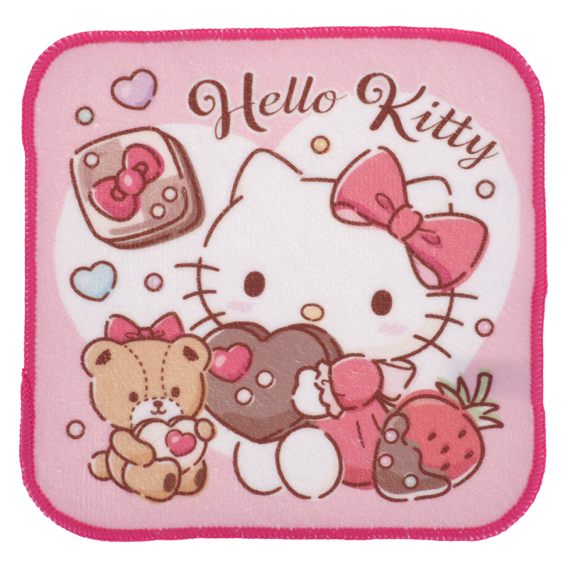 Hello Kitty Mini Towel (2 pcs/ pack) 迷你方巾2條裝