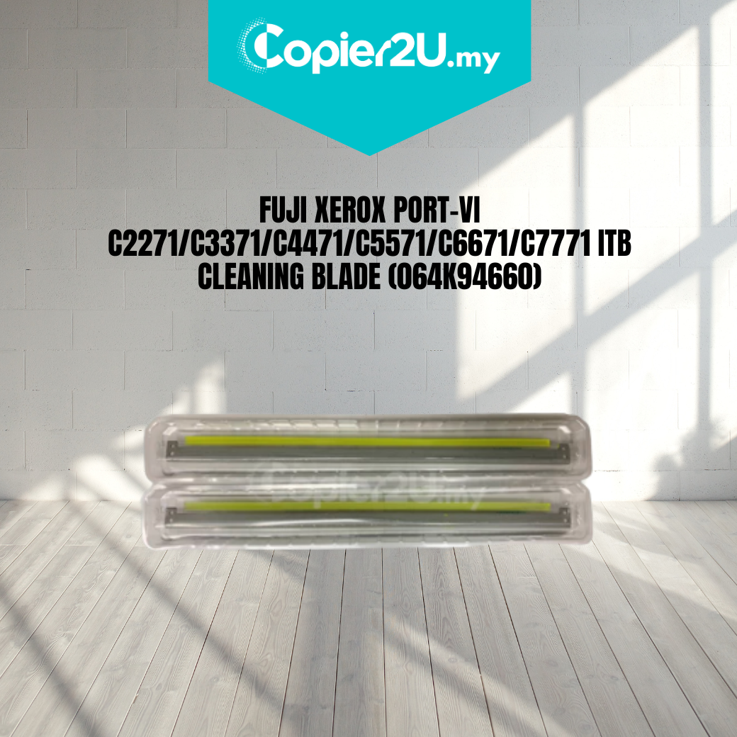 FUJI XEROX PORT-VI C2271/C3371/C4471/C5571/C6671/C7771 ITB CLEANING BLADE (064K94660)