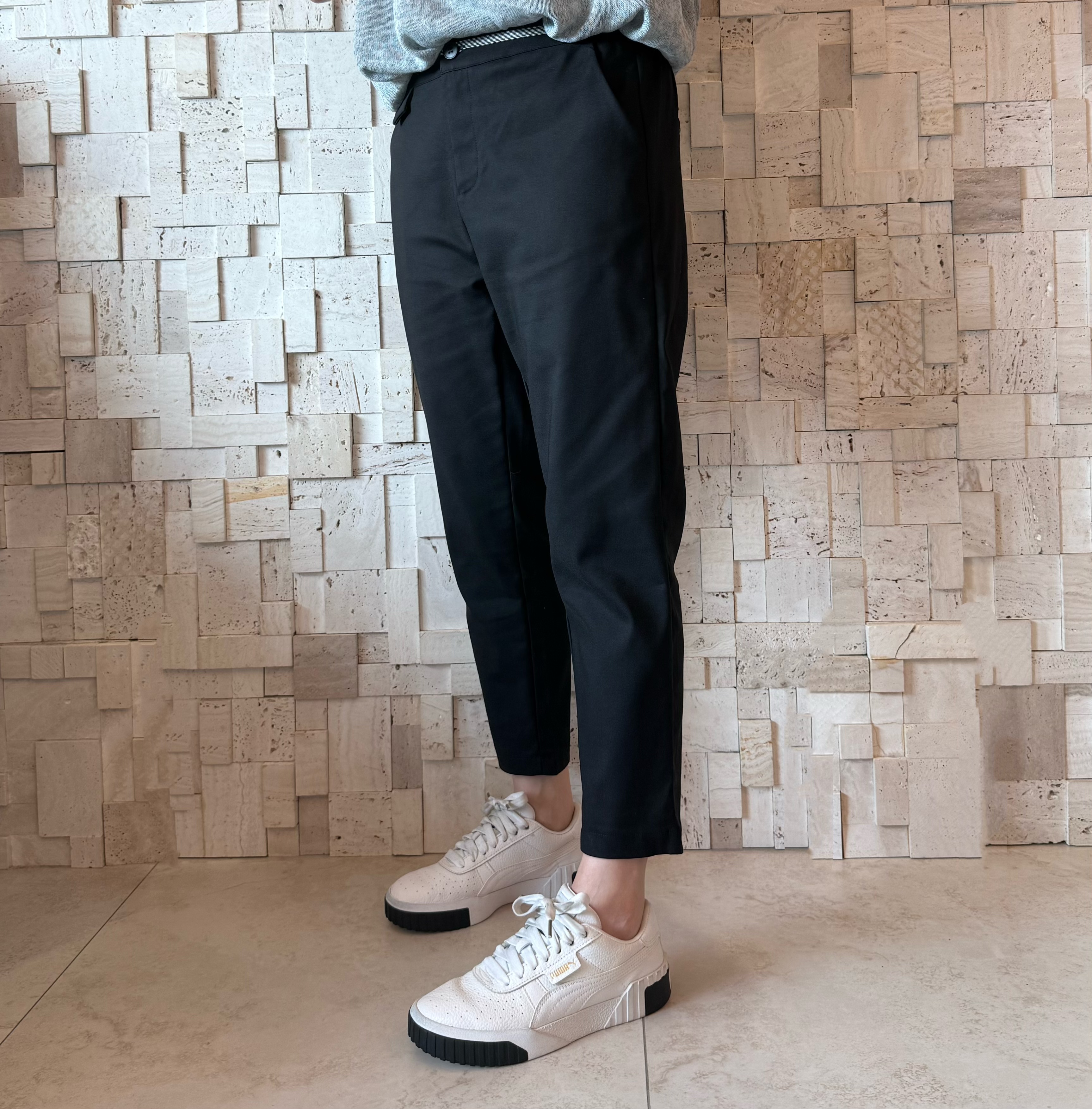 B00565 彈性吊腳西褲