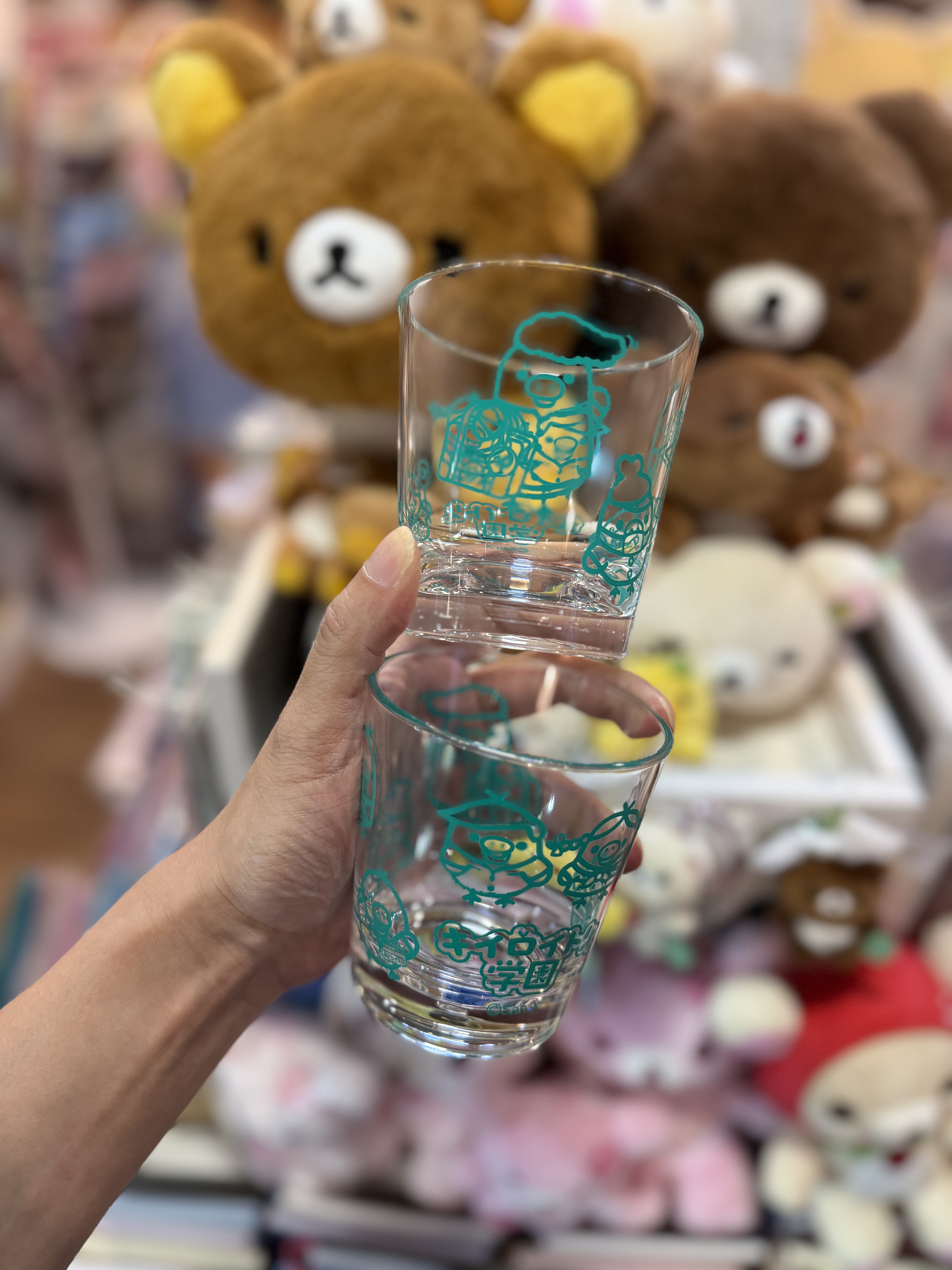 《現貨》小雞學園主題pop up店限定樹脂膠杯