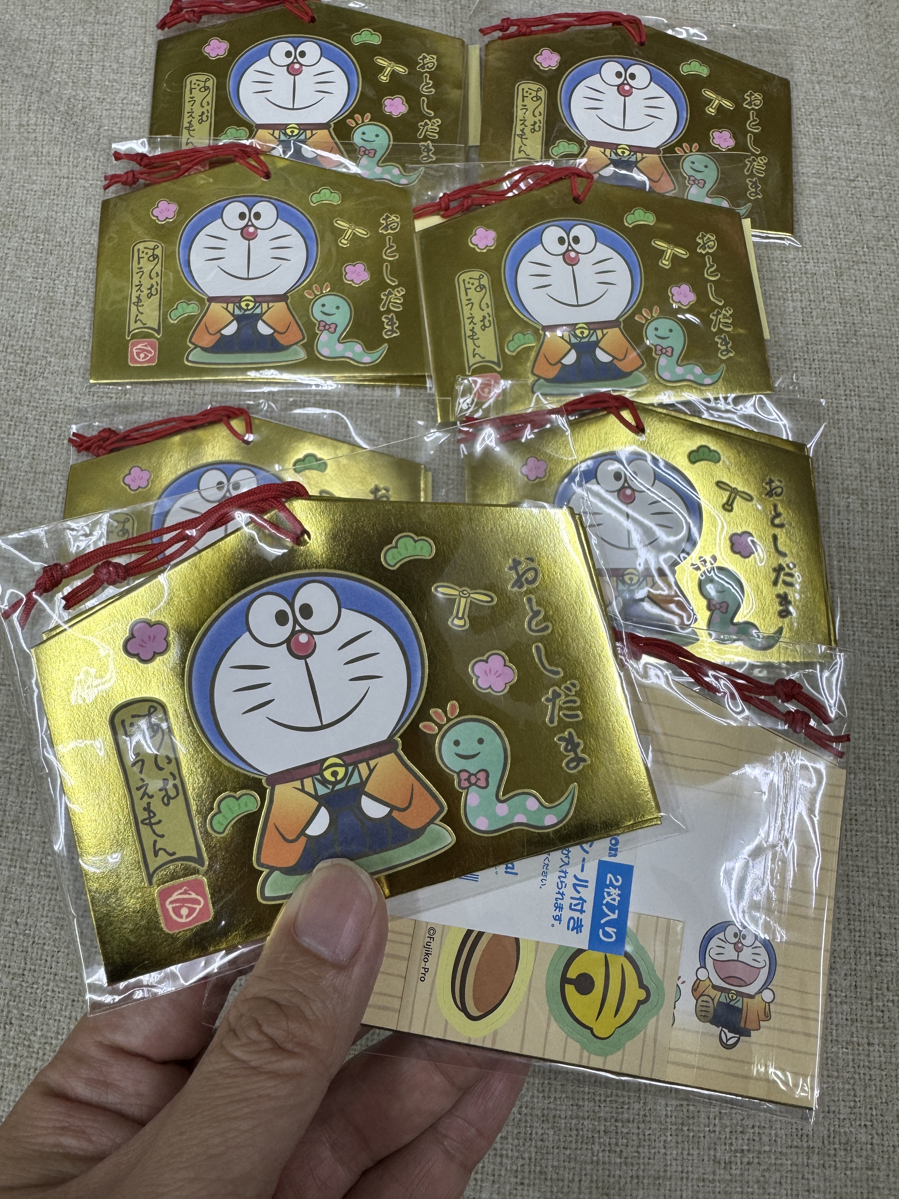 [現貨] [日本直送] 多啦A夢 | 利是封 2枚入 {TF2410014}