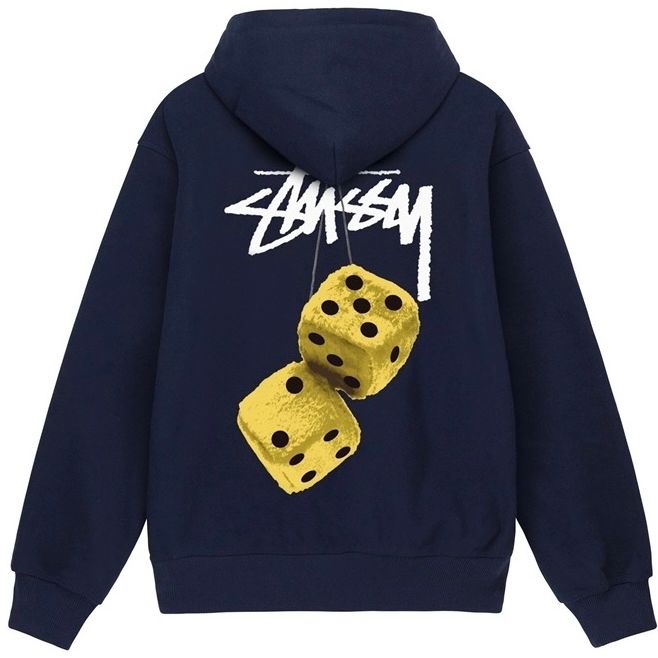 Stussy Fuzzy Dice 連帽衛衣