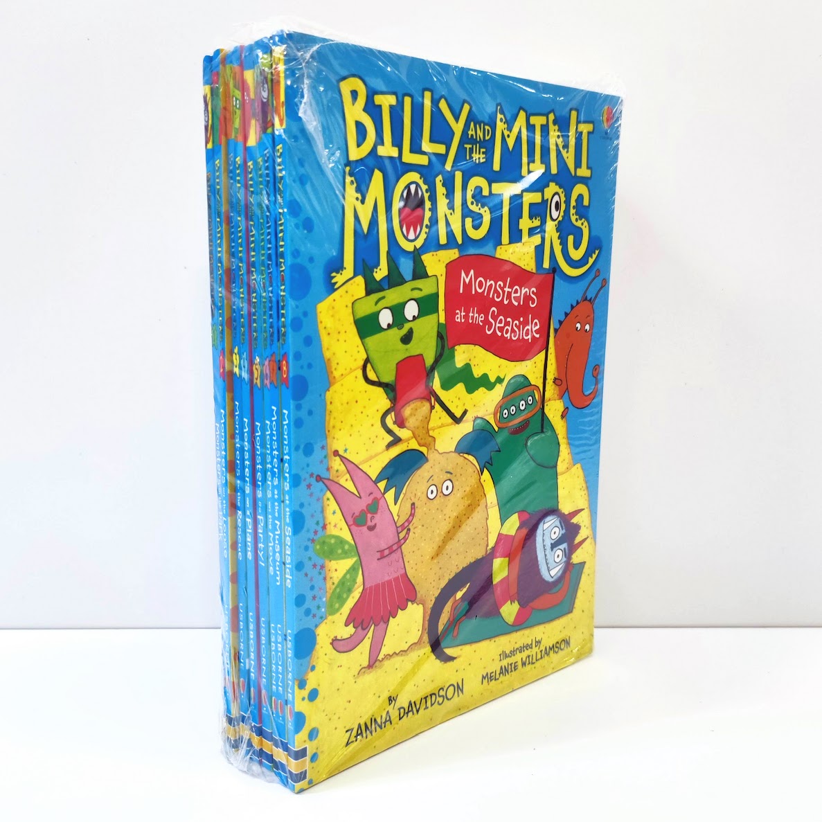 Billy and the Mini Monsters 8 books 點讀版比利和小怪物的故事8冊橋樑書 U40