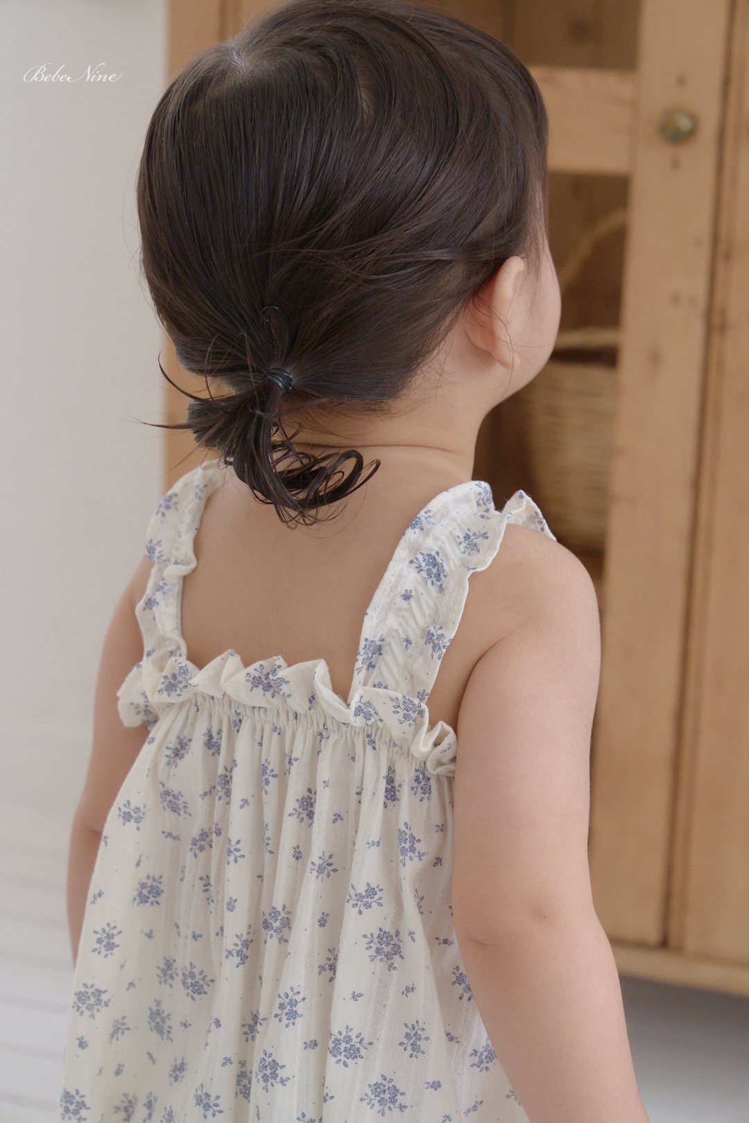 ☀️預訂 韓國直送☀️🇰🇷Bebenine兩色花卉荷葉邊吊帶連身服