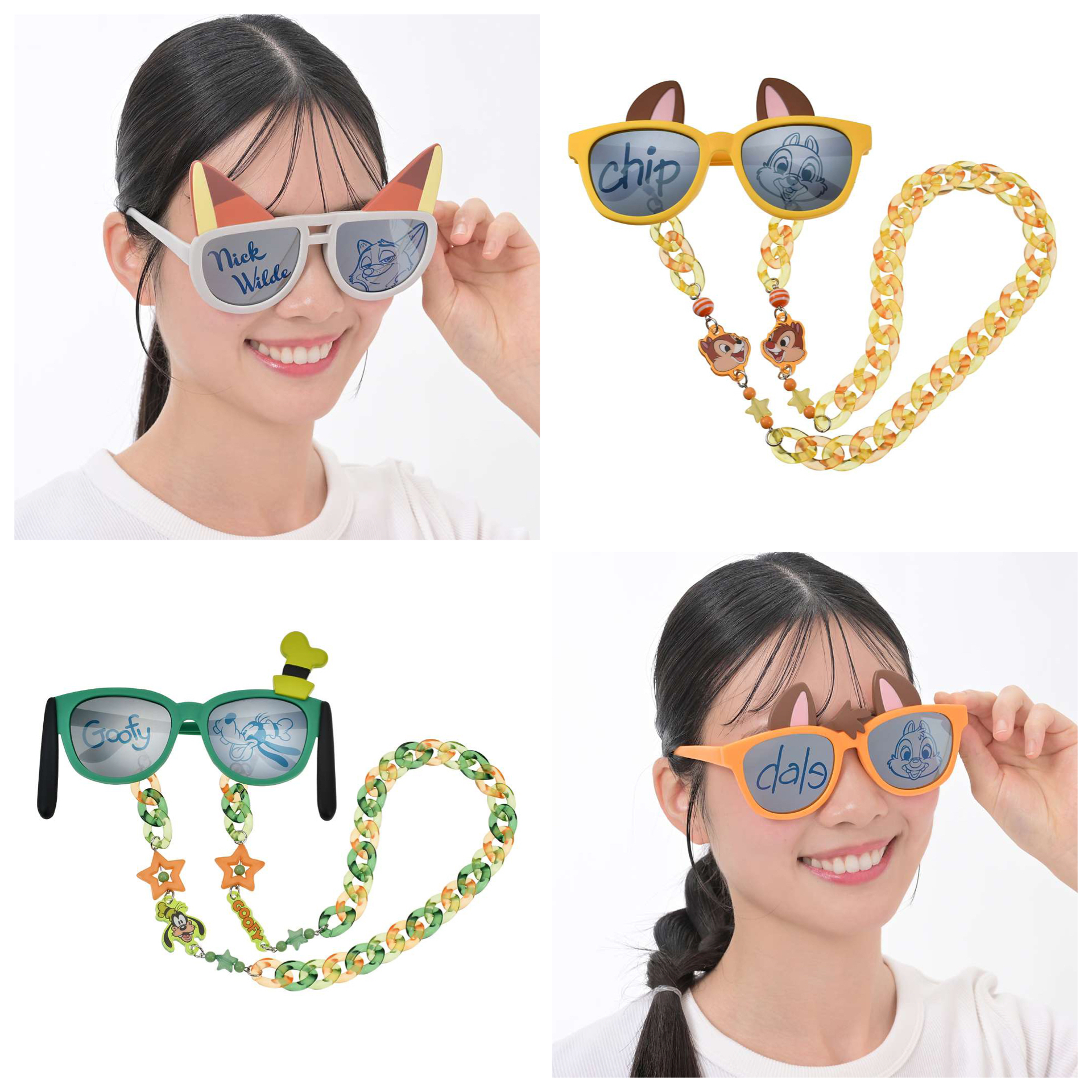 日本預訂📍日本迪士尼Sunshine Days系列 - 防UV眼鏡/眼鏡鏈 21/4日本開售