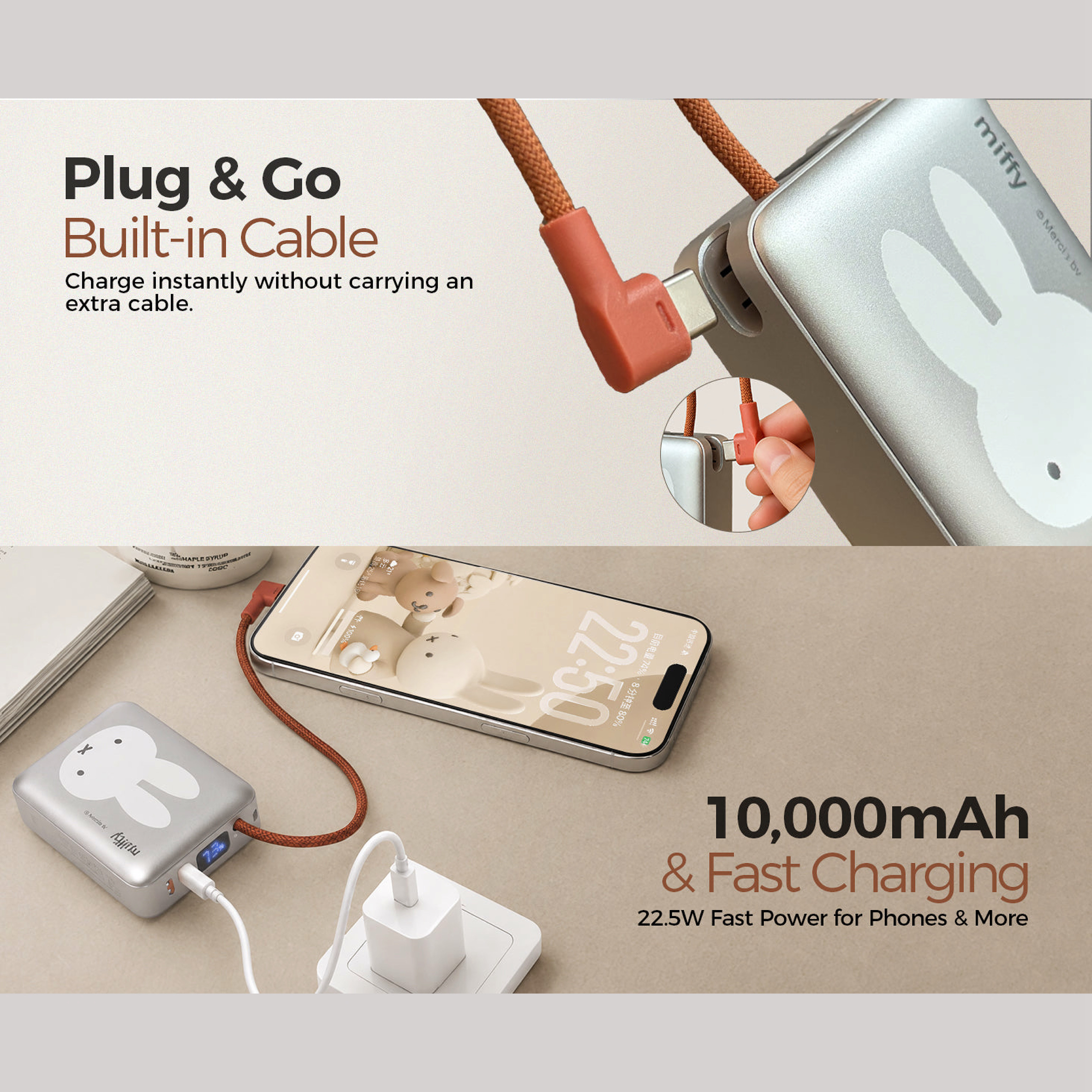 Miffy Power Cube CX10 行動電源
